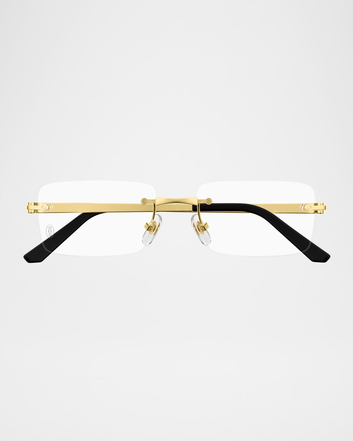 Men & apos;s Titanium Rectangle Optical Frames