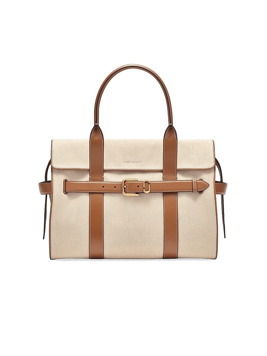 Women's The Dakota Canvas Tote Bag - Beige Argan Oil