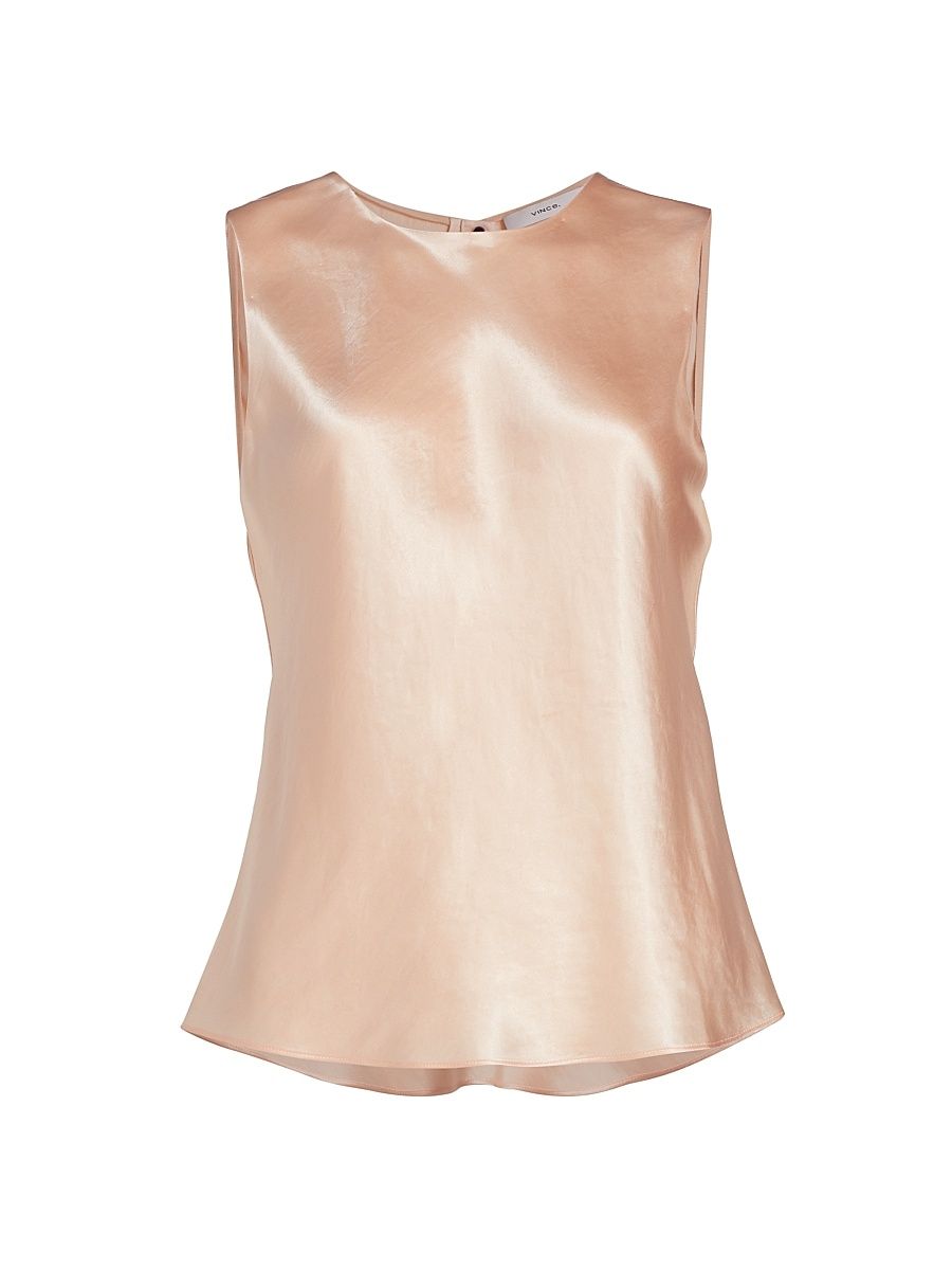 Women's Naia Satin Shell Top - Lychee - Size XS