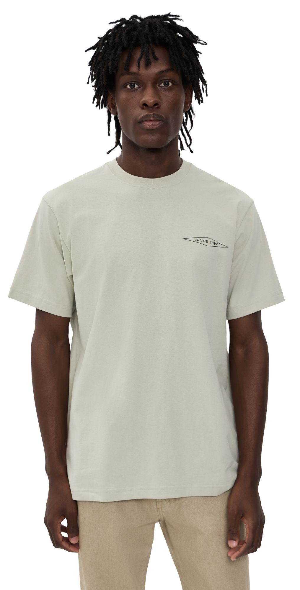 Filson Short Sleeve Diamond Graphic T-Shirt Grey Sky L