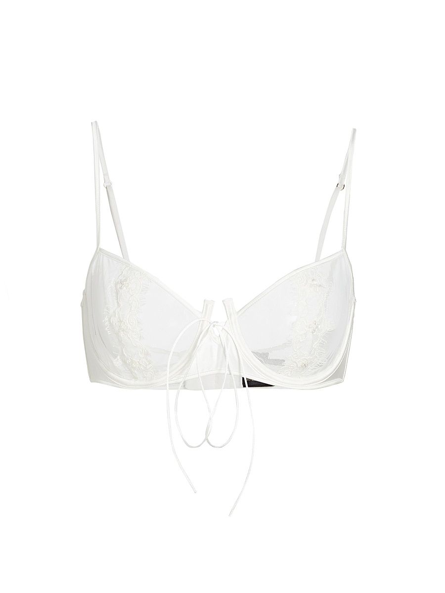 Women's Tresor Lace Demi Bra - Ivory - Size 36D
