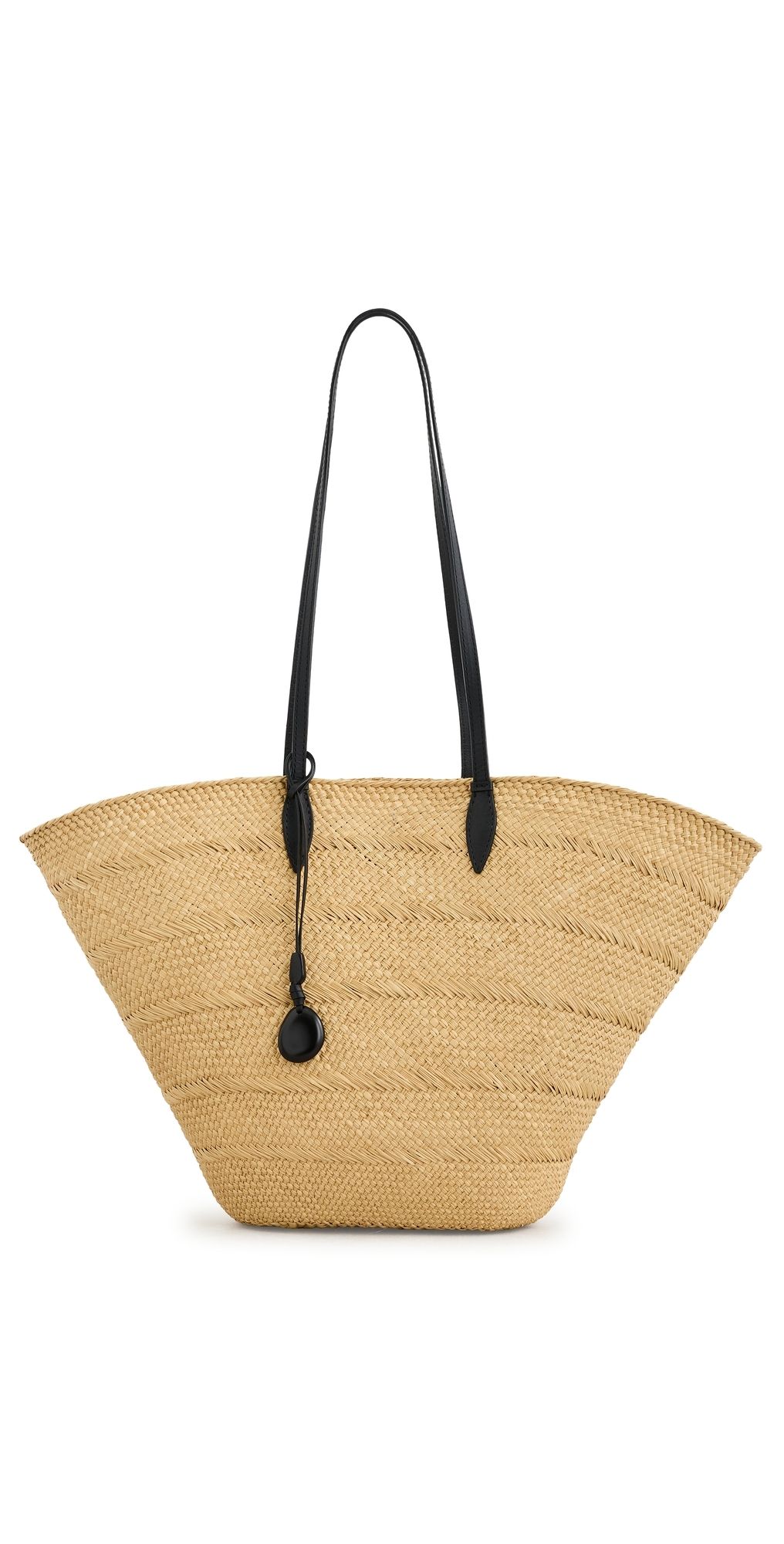Hunting Season The Large Trapeze Basket Tote Bag Taupe/Black One Size