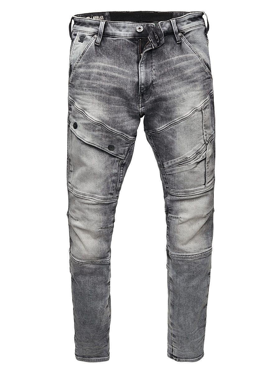 Men's Airblaze 3D Skinny Jeans - Faded Seal Grey - Size 28