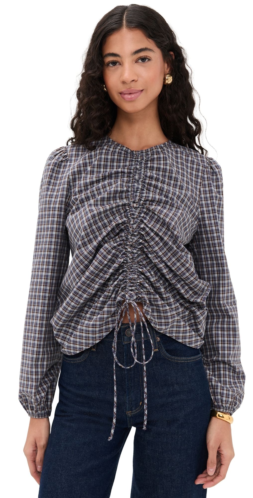 LE BOP Fallon Top Chocolate Check M