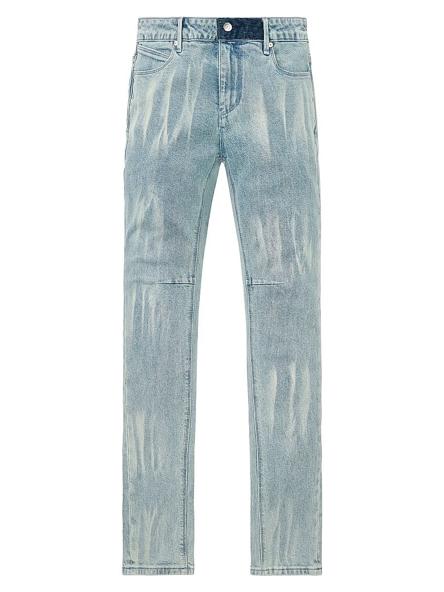 Men's Chaparral Clayton Printed Skinny Jeans - Sky - Size 38