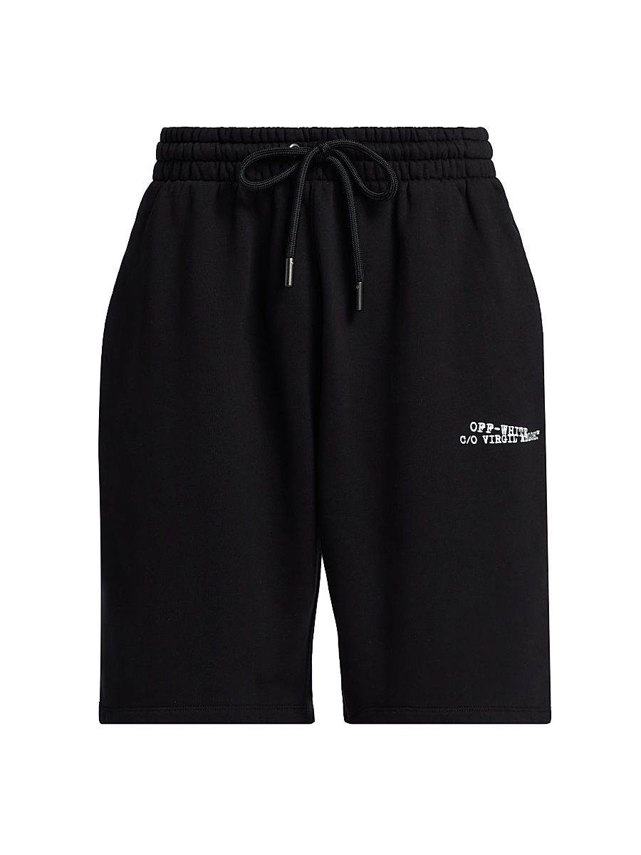 Men's Type Diagonal Skate Sweat Shorts - Black - Size XXL