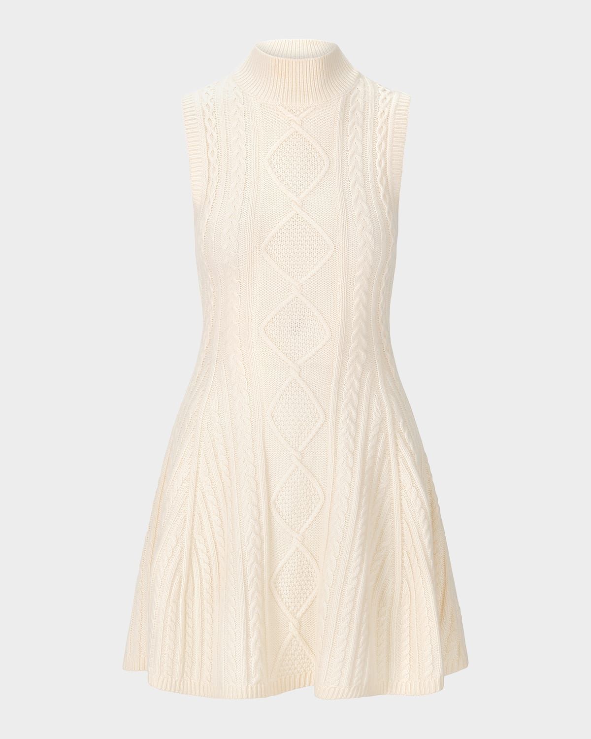 Charade Cable-Knit Mini Dress