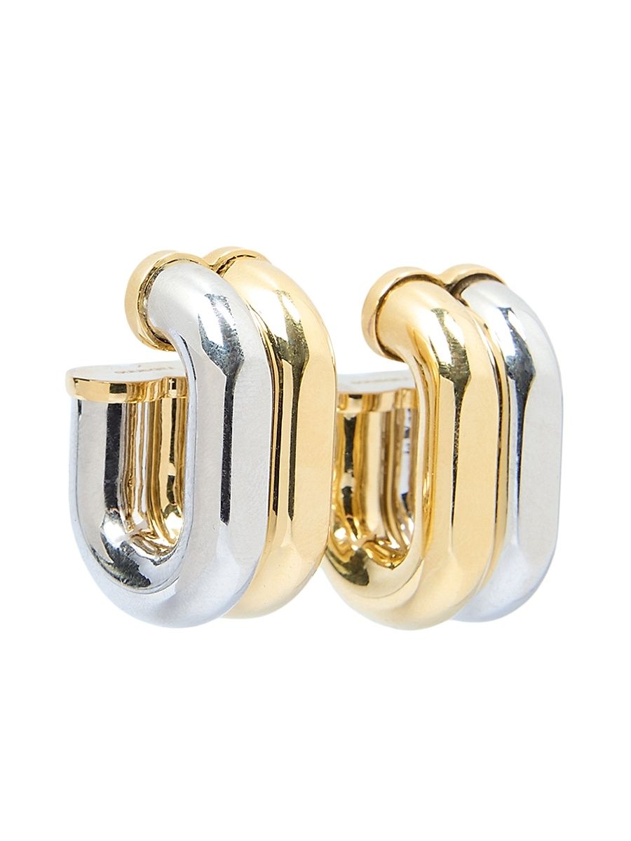 Women's Boucle D'oreill Two-Tone Ear Cuffs - Gold Silver
