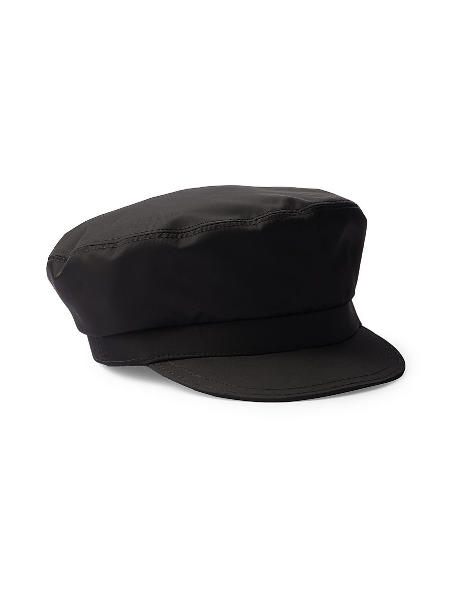 Men's Re-Nylon Newsboy Cap - Black - Size XL