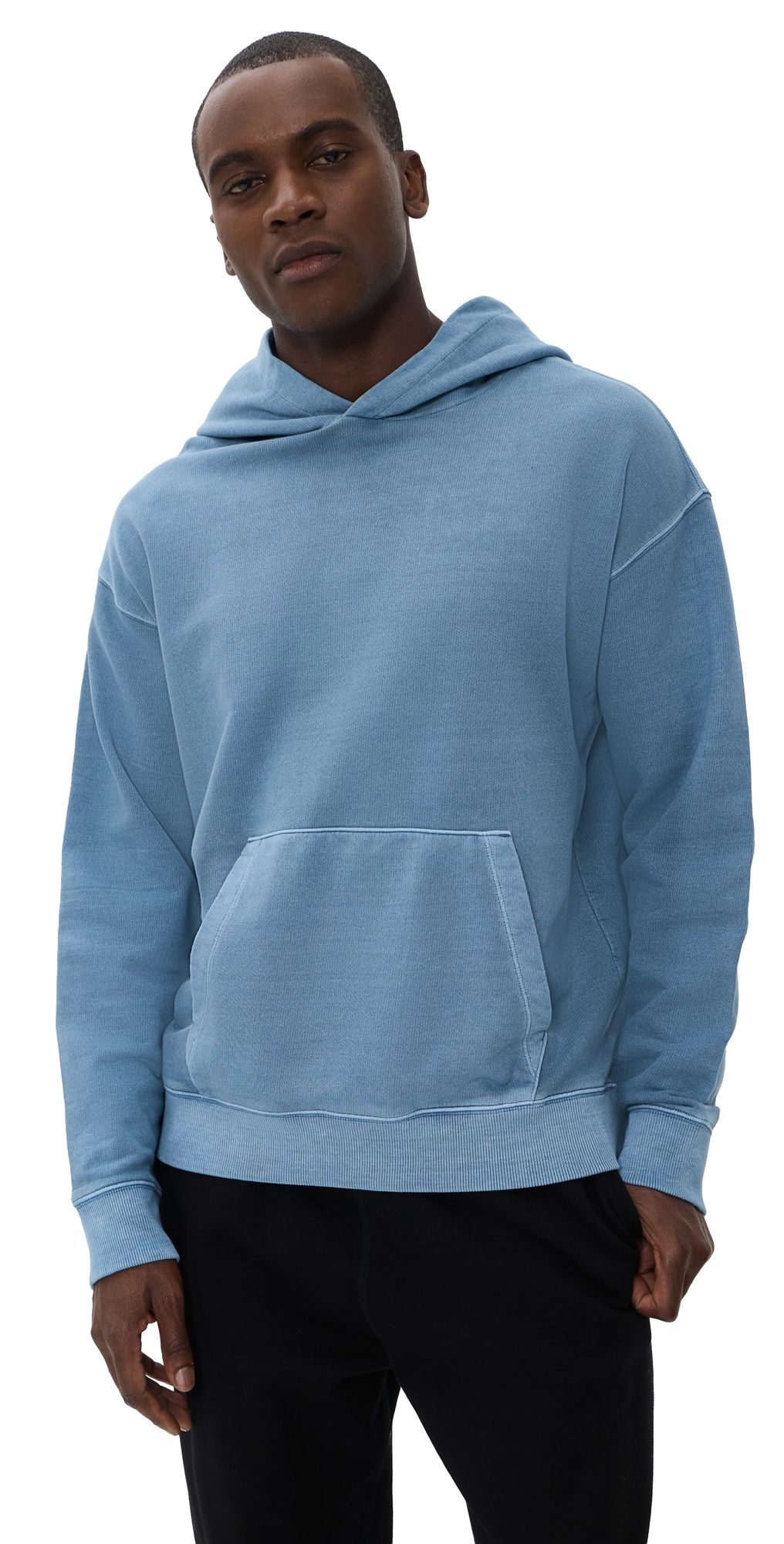 Beyond Yoga Beach Washed Terry Hoodie Washed After Dark Navy XL