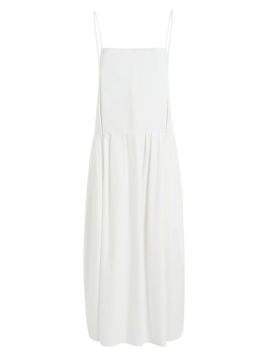 Women's Adira Cotton Midi-Dress - Chalk - Size 10