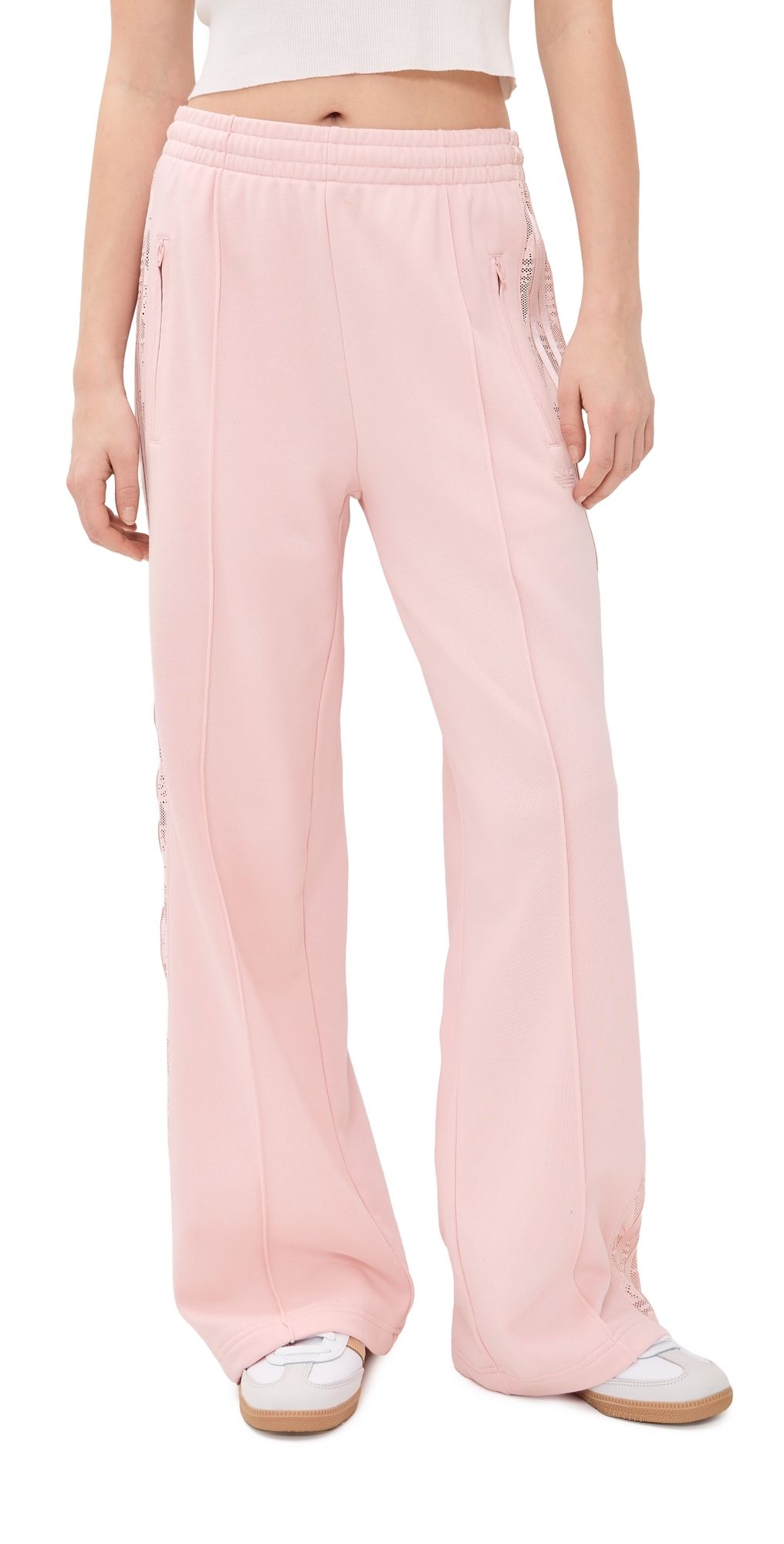 adidas Firebird Lace Track Pants Sandy Pink XL