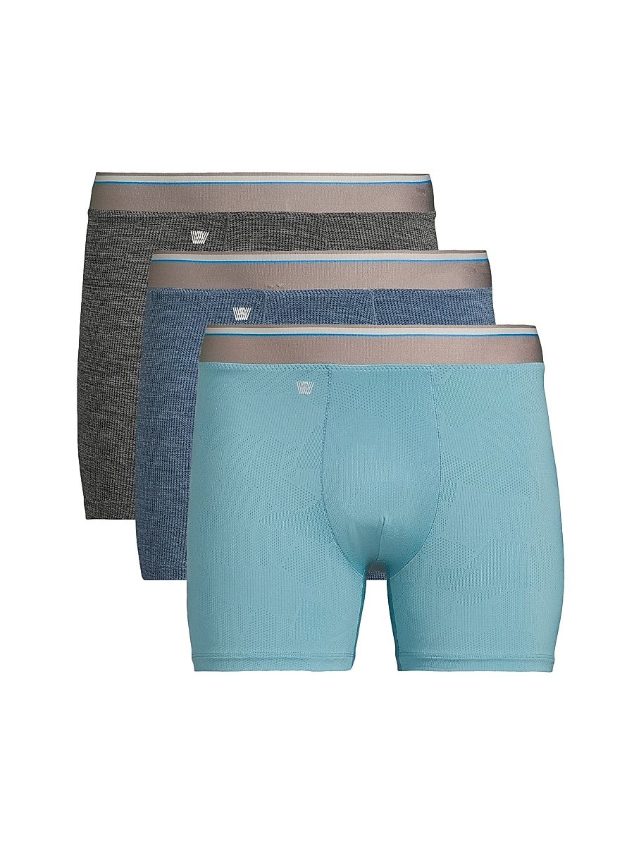 Men's AIRKNITx Boxer Brief 3-Pack - Oasis Charcoal Grey - Size XXL