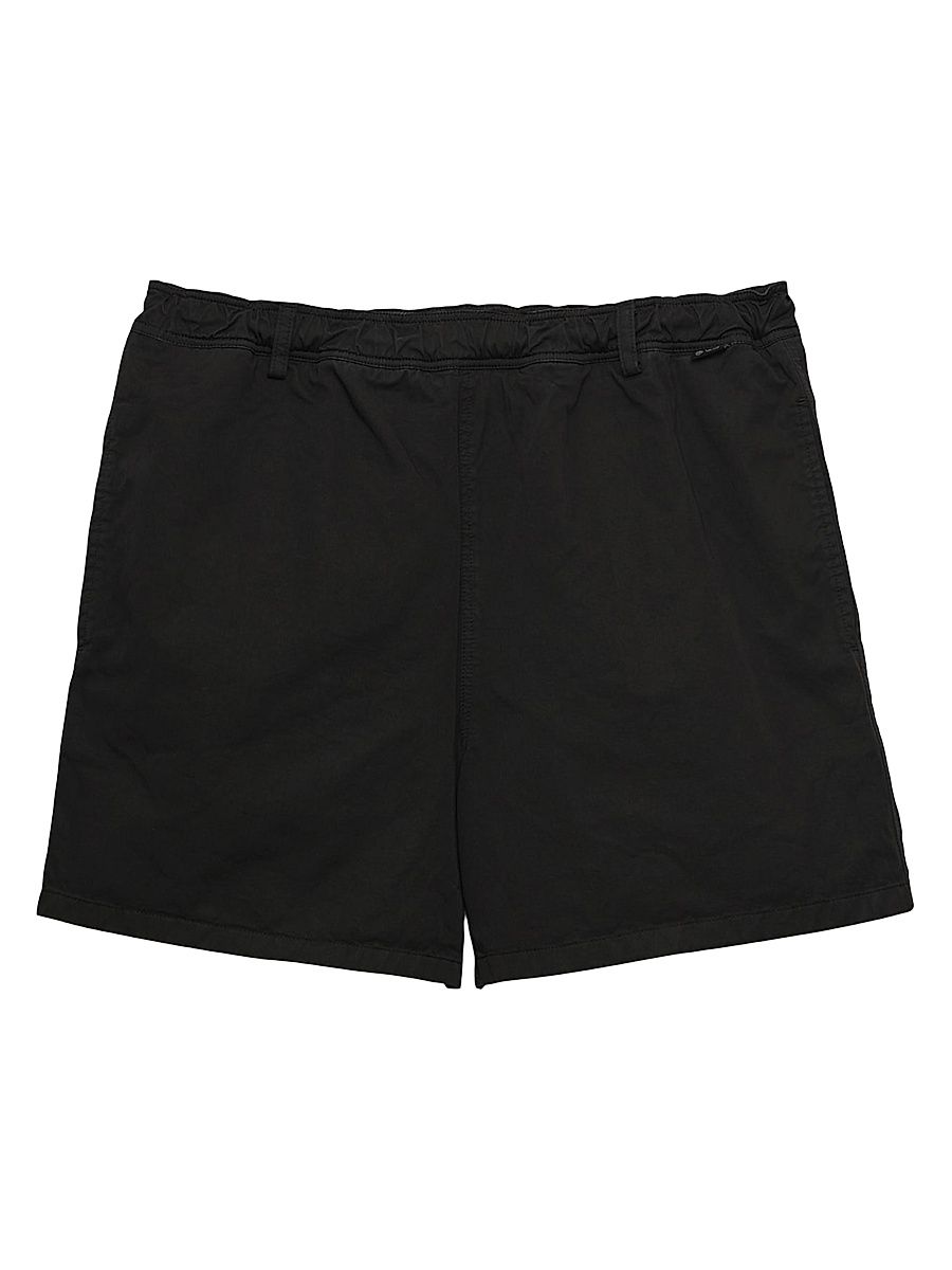 Prada Men's Twill Swim Trunks - Black - Size XXL