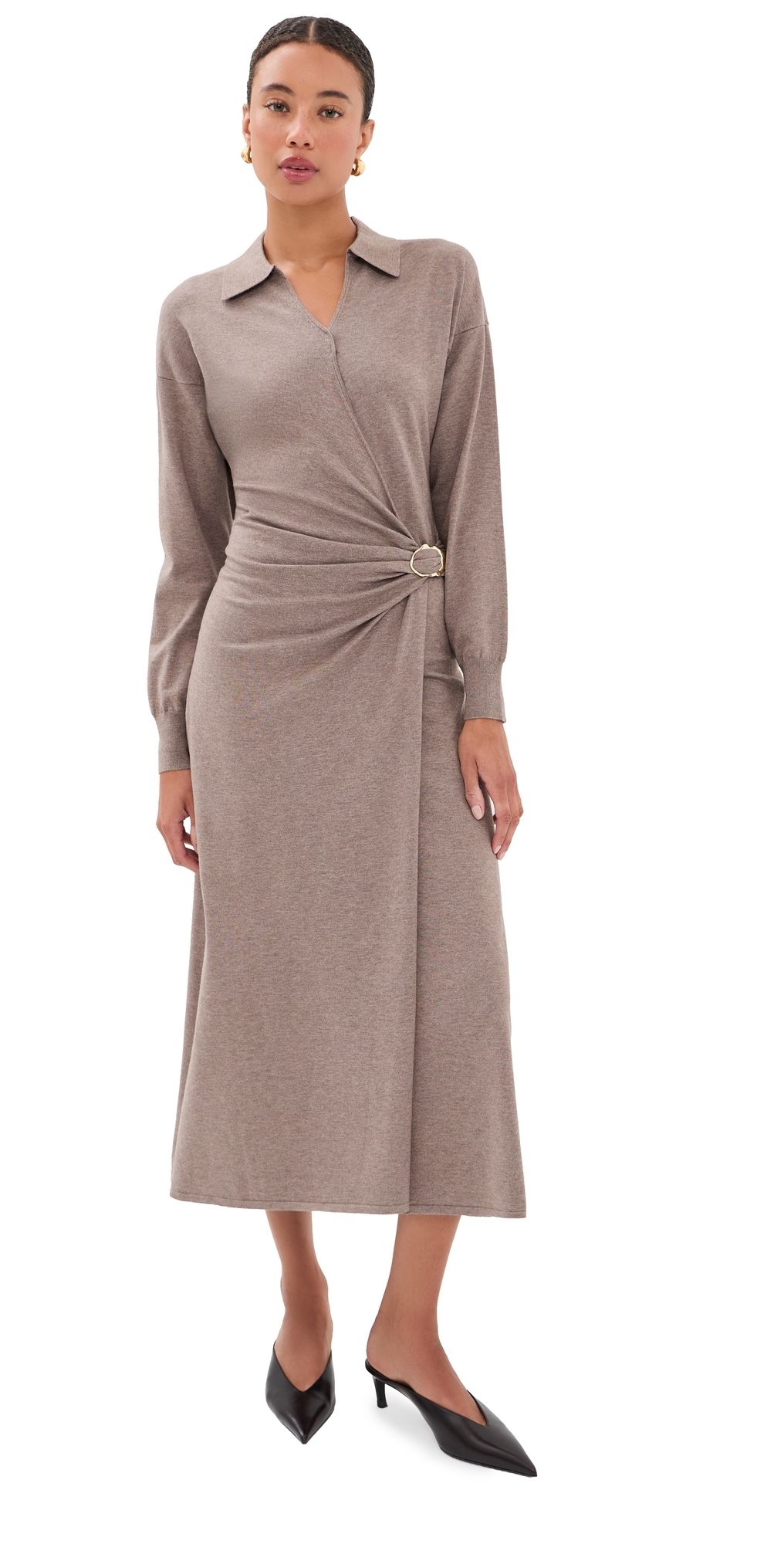 Altuzarra Ellington Dress Porpoise XS