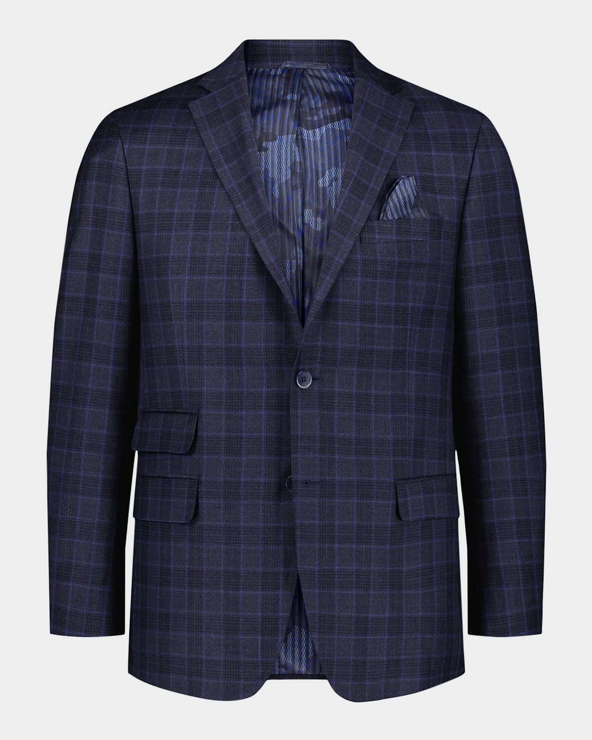 Men & apos;s Kipton Plaid Single-Breasted Sport Coat