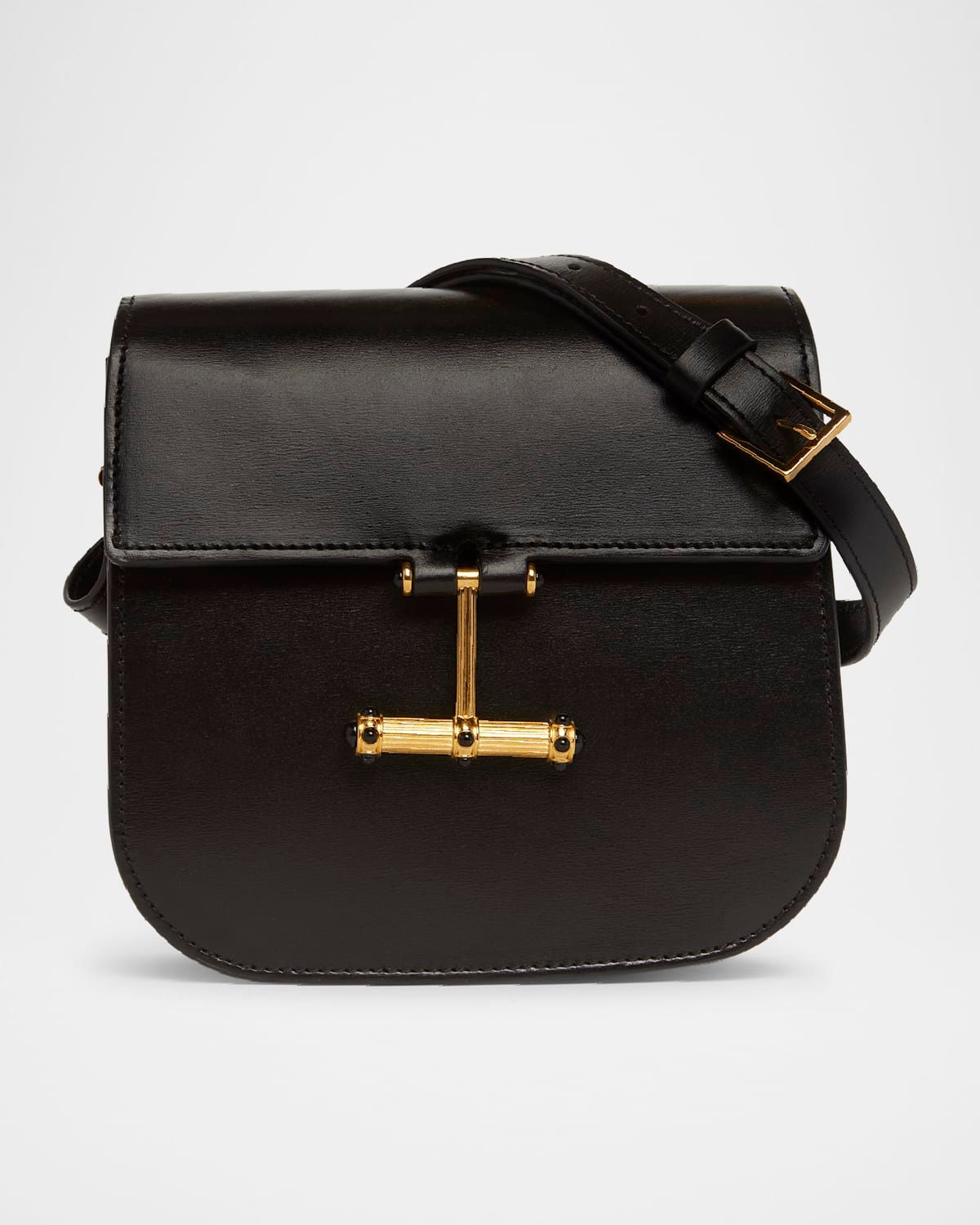 Tara Mini Flap Crossbody Bag in Leather