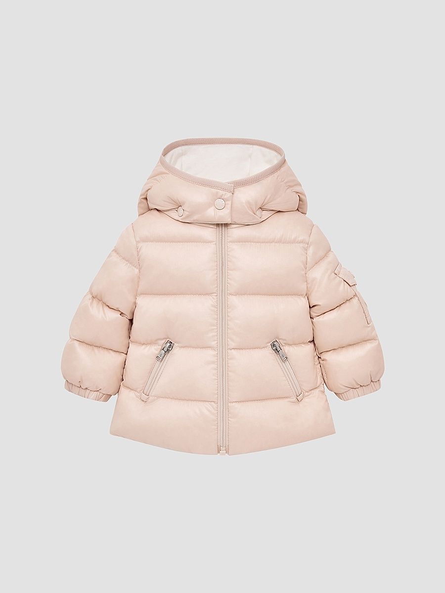 Baby's Bady Puffer Jacket - Light Pink - Size 3 Months