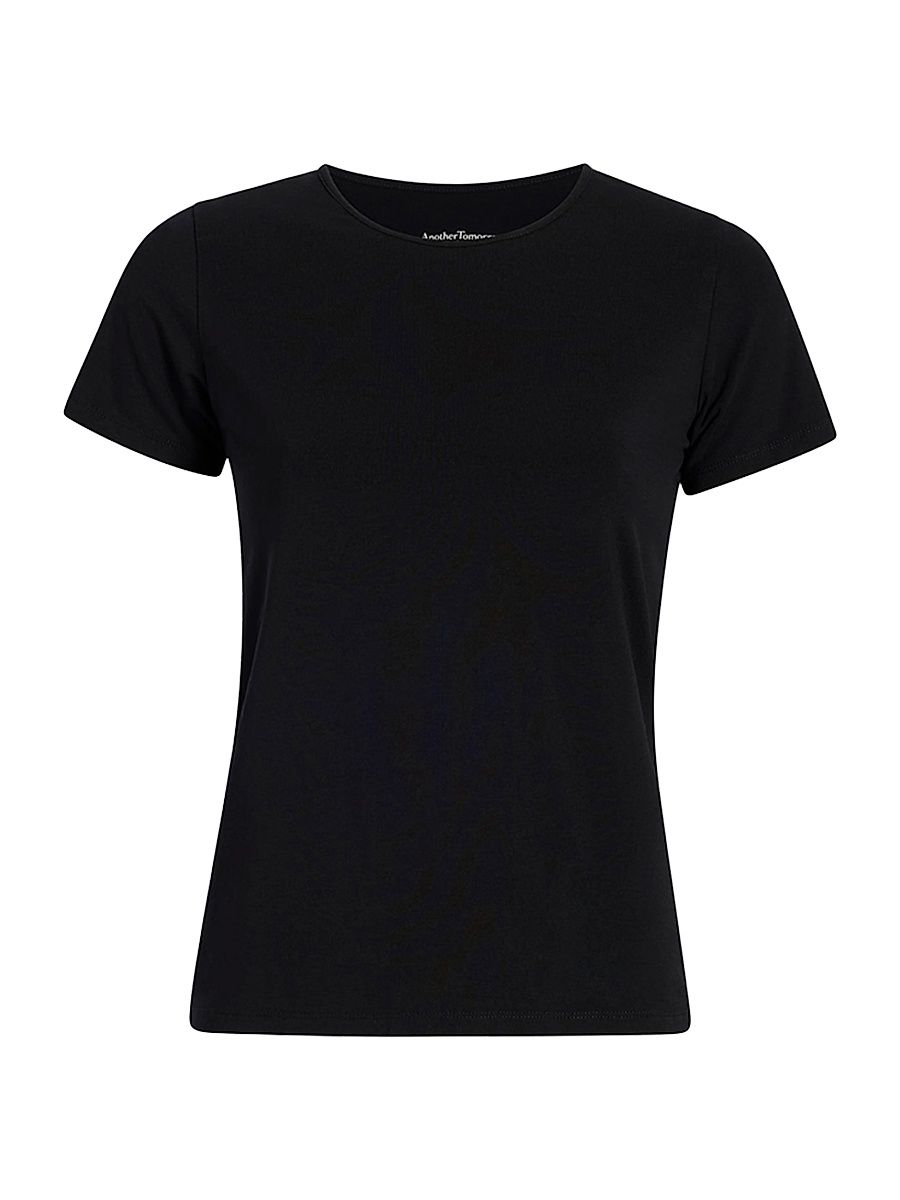 Women's Fitted Tee - Black - Size XL