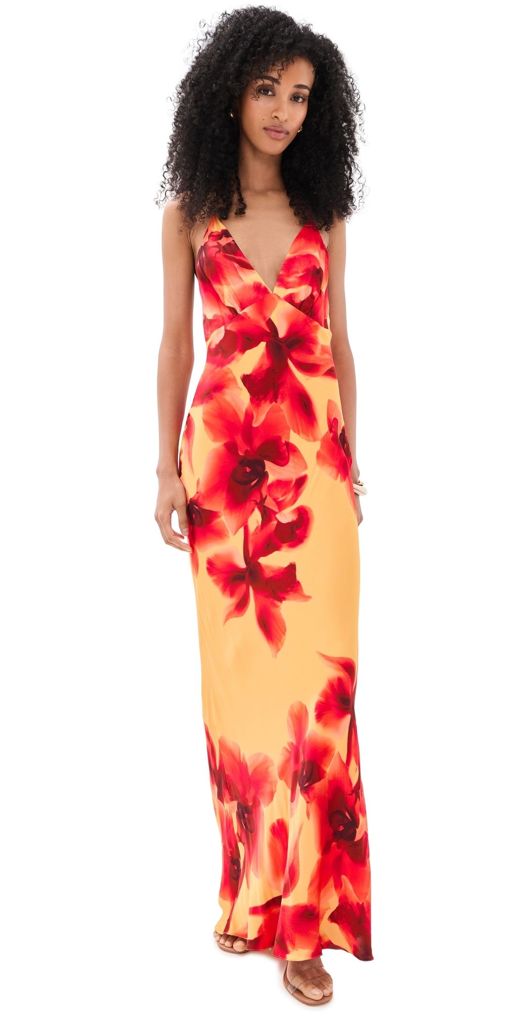 ROCOCO SAND Rita Maxi Dress Yellow S