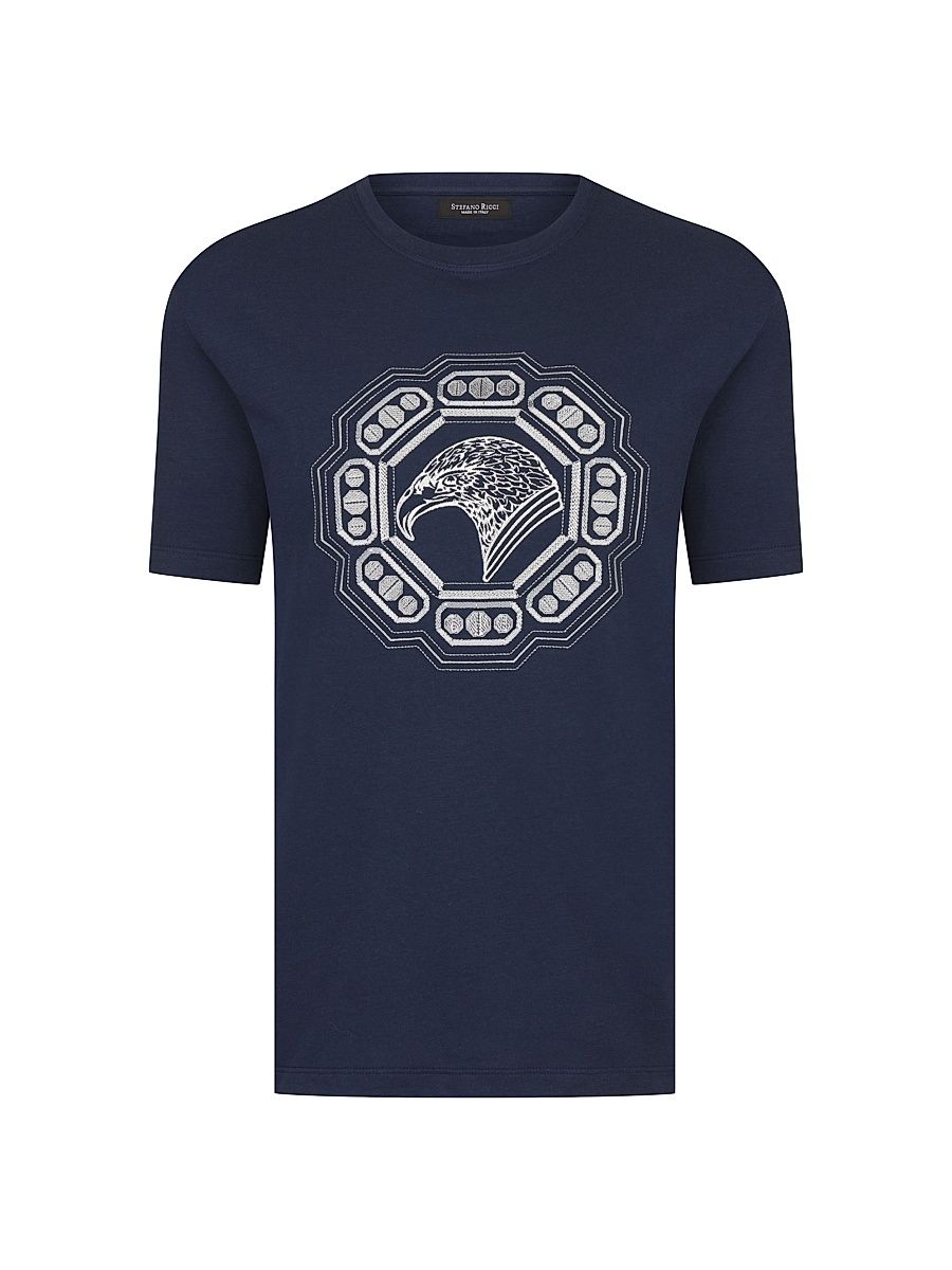 Men's T-Shirt - Dark Blue - Size XXL
