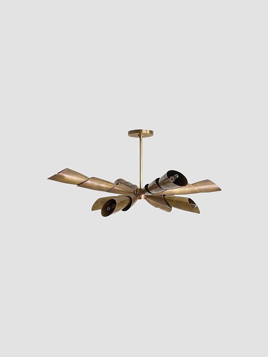 Morgan Flush Mount - Gold