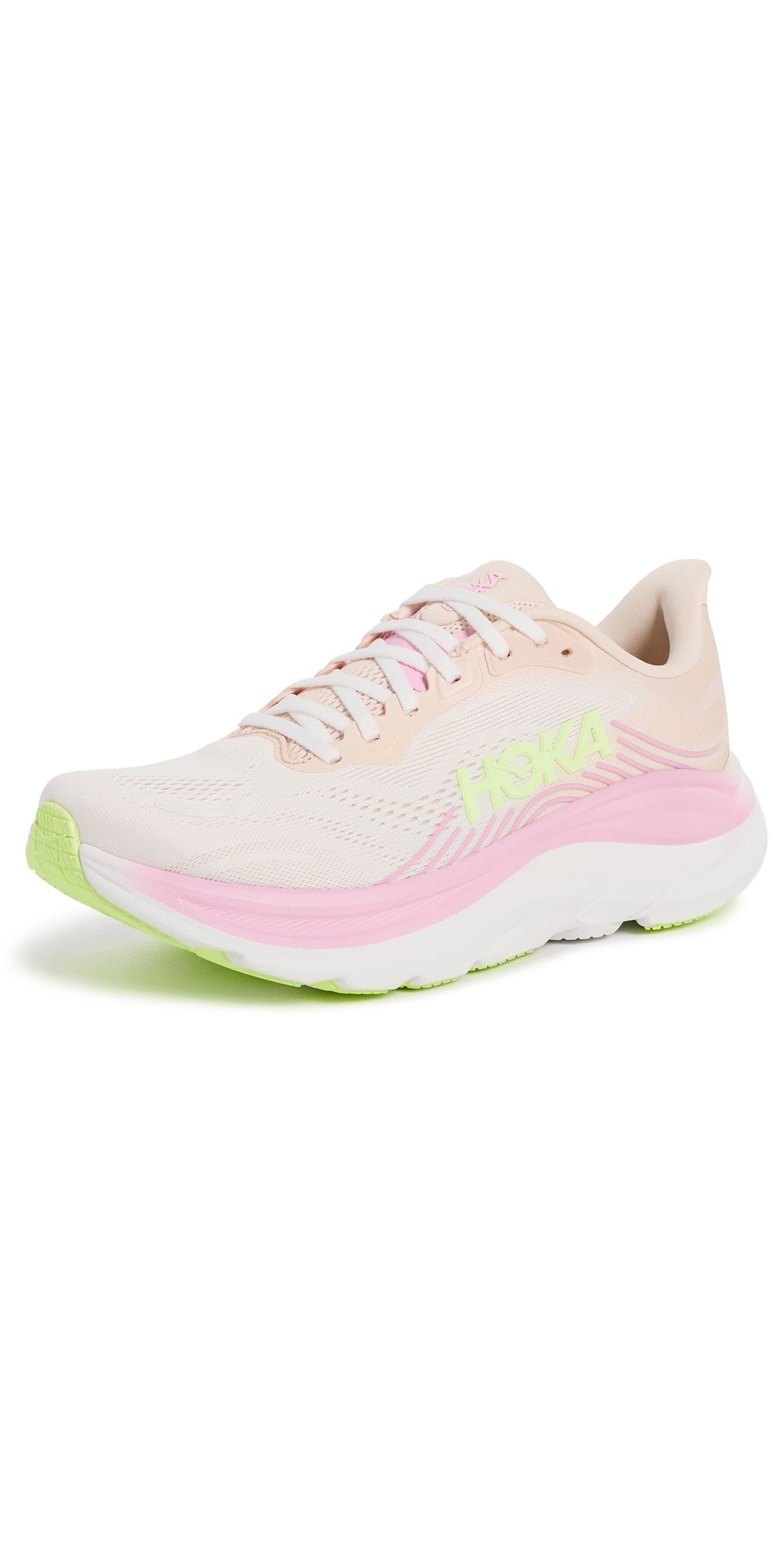 HOKA Clifton 11 Sneakers Tangerine Glow/White 8