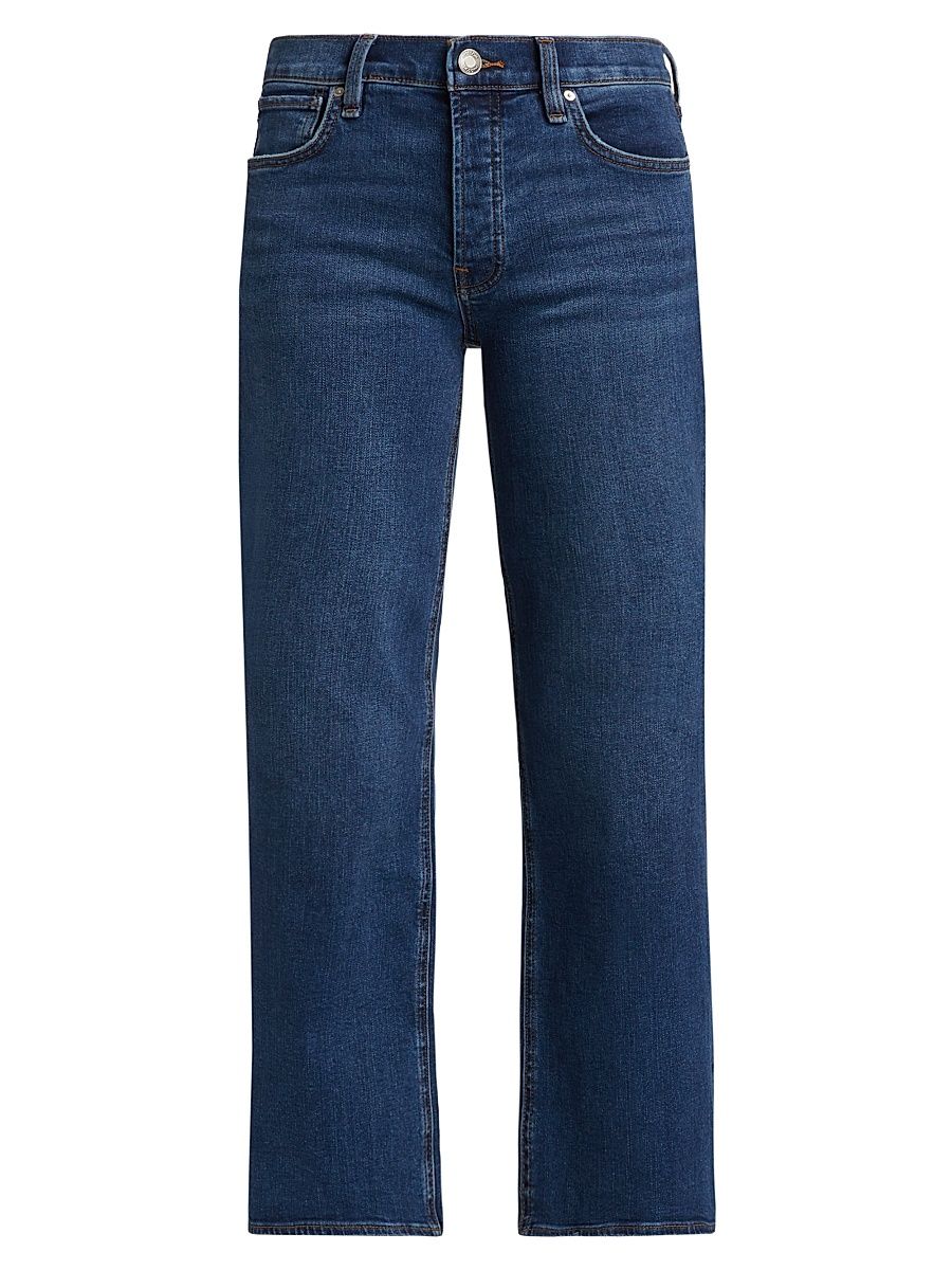 Women's Rosie High-Rise Wide-Leg Ankle Jeans - Fusion - Size 28