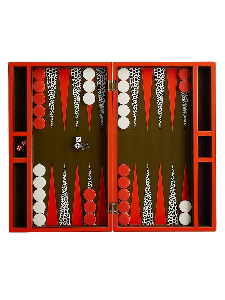 Leopard Backgammon Set