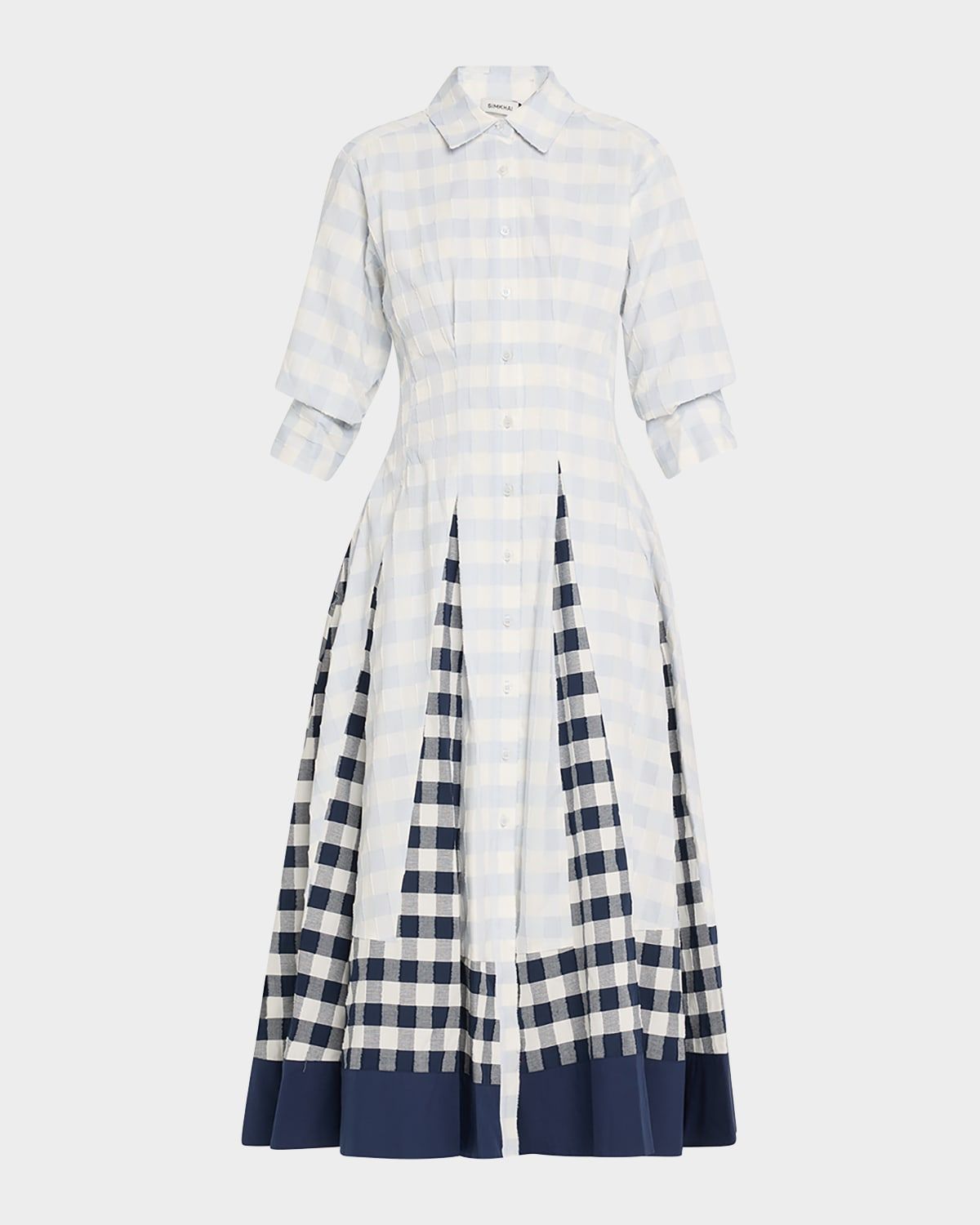 Jazz Pintuck Midi Dress