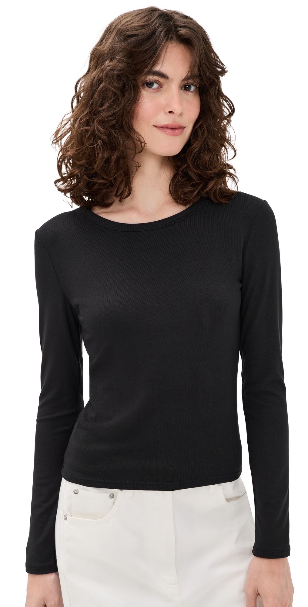 Z Supply Second Skin Crew Tee Black XS