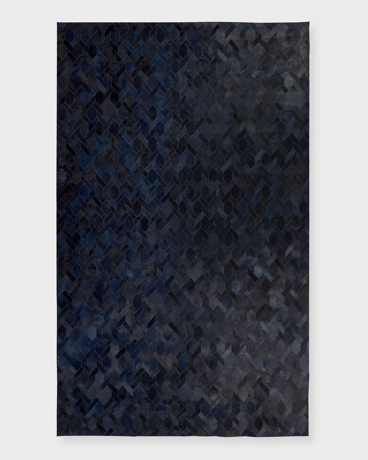 Crescent Hair on Hide Rug