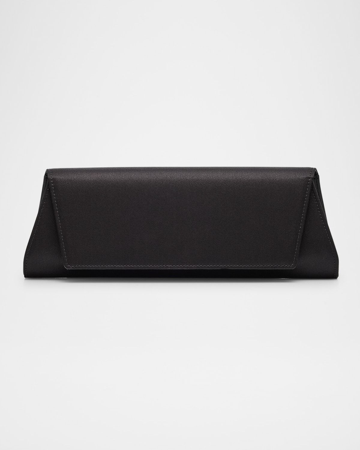 Anouk Small Satin Clutch Bag