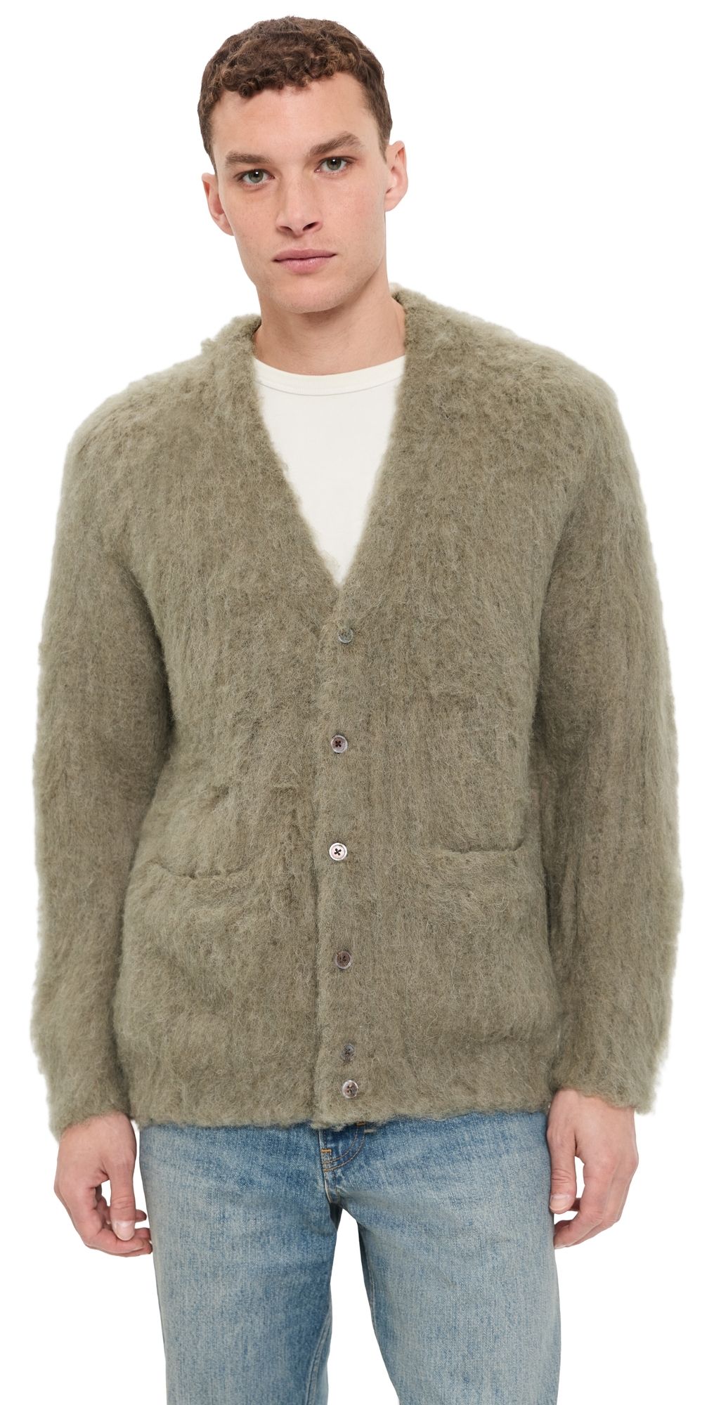 Obey Patron Cardigan Tea Leaf XL