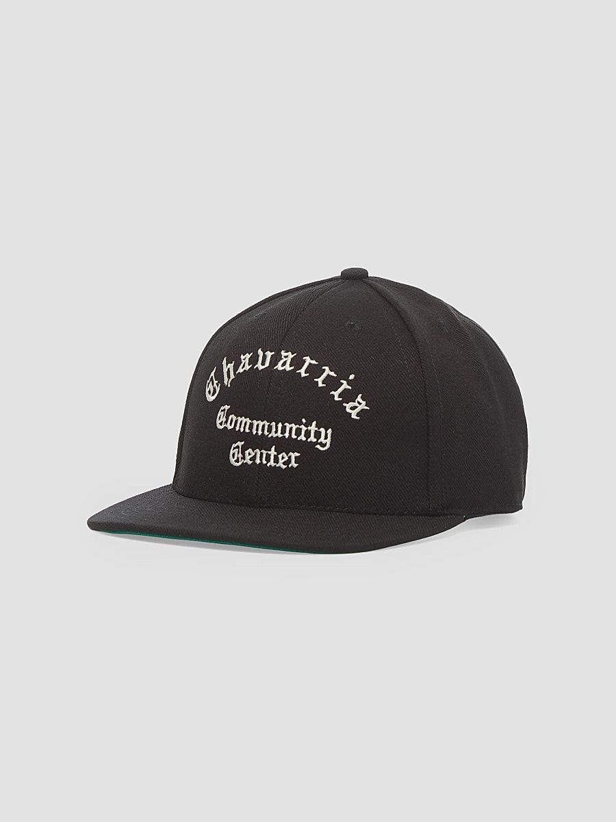 Willy Chavarria Men's Chavarria Community Center Cap - Black Beauty