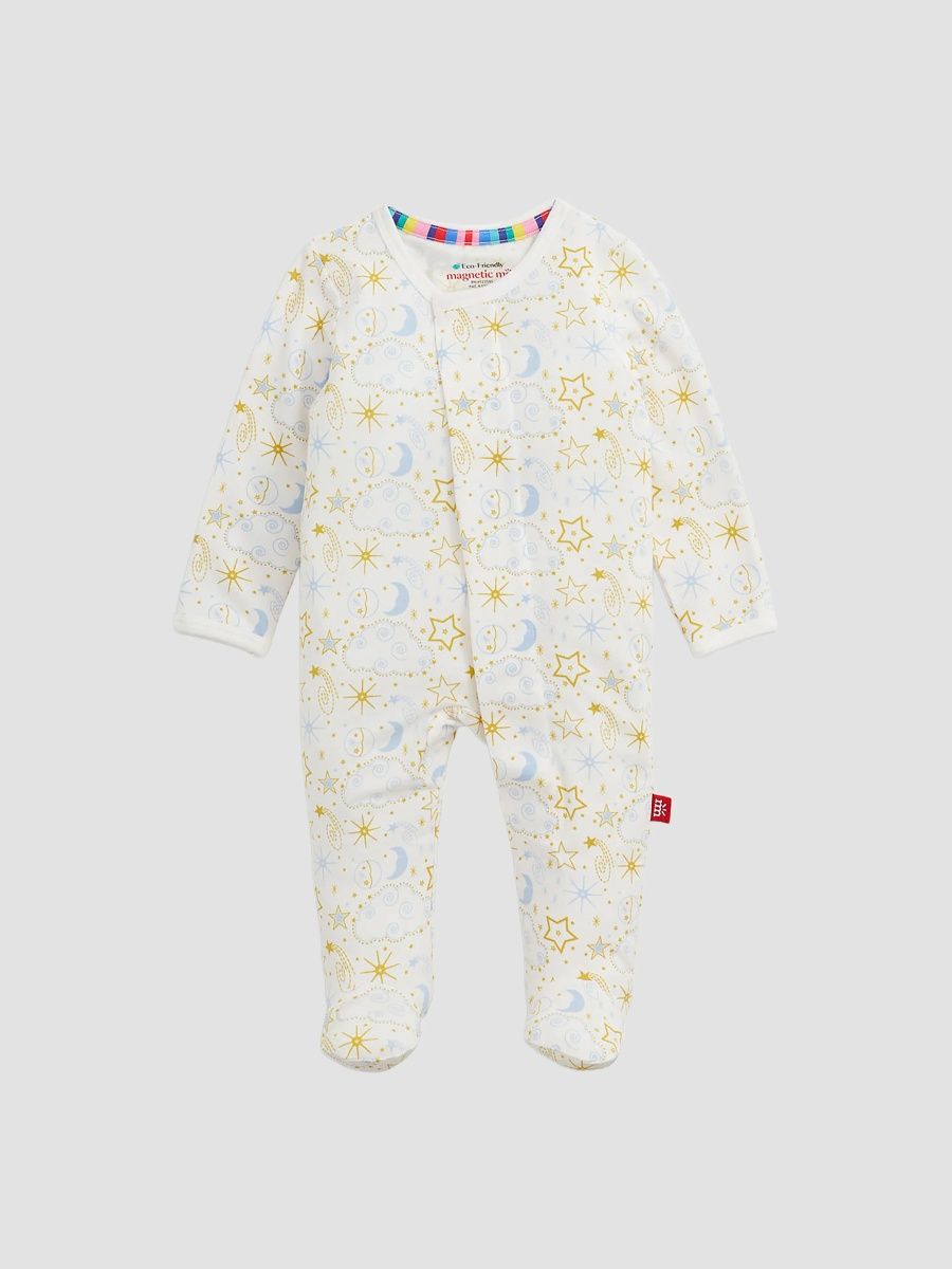 Unisex Baby Boy's Star Signs Footie - Multi - Size Newborn