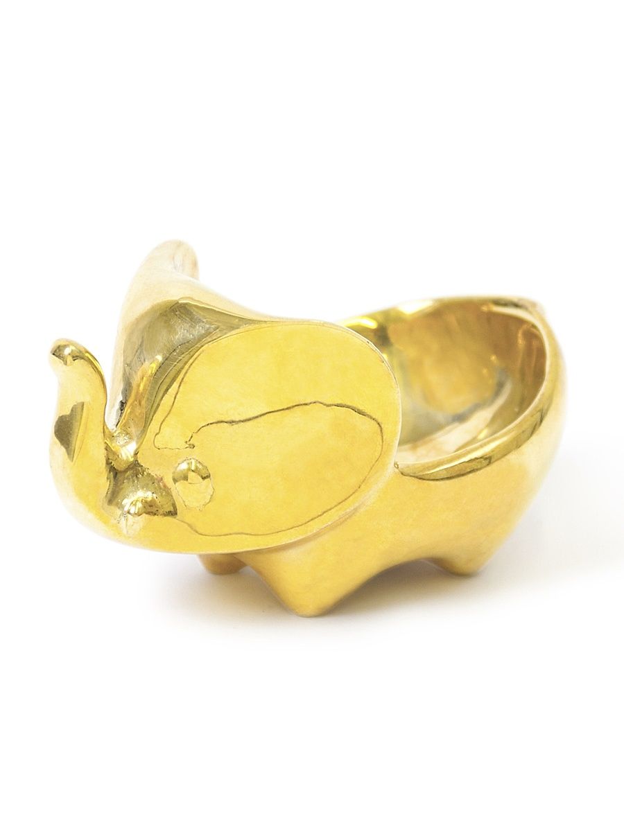 Jonathan Adler Elephant Brass Bowl