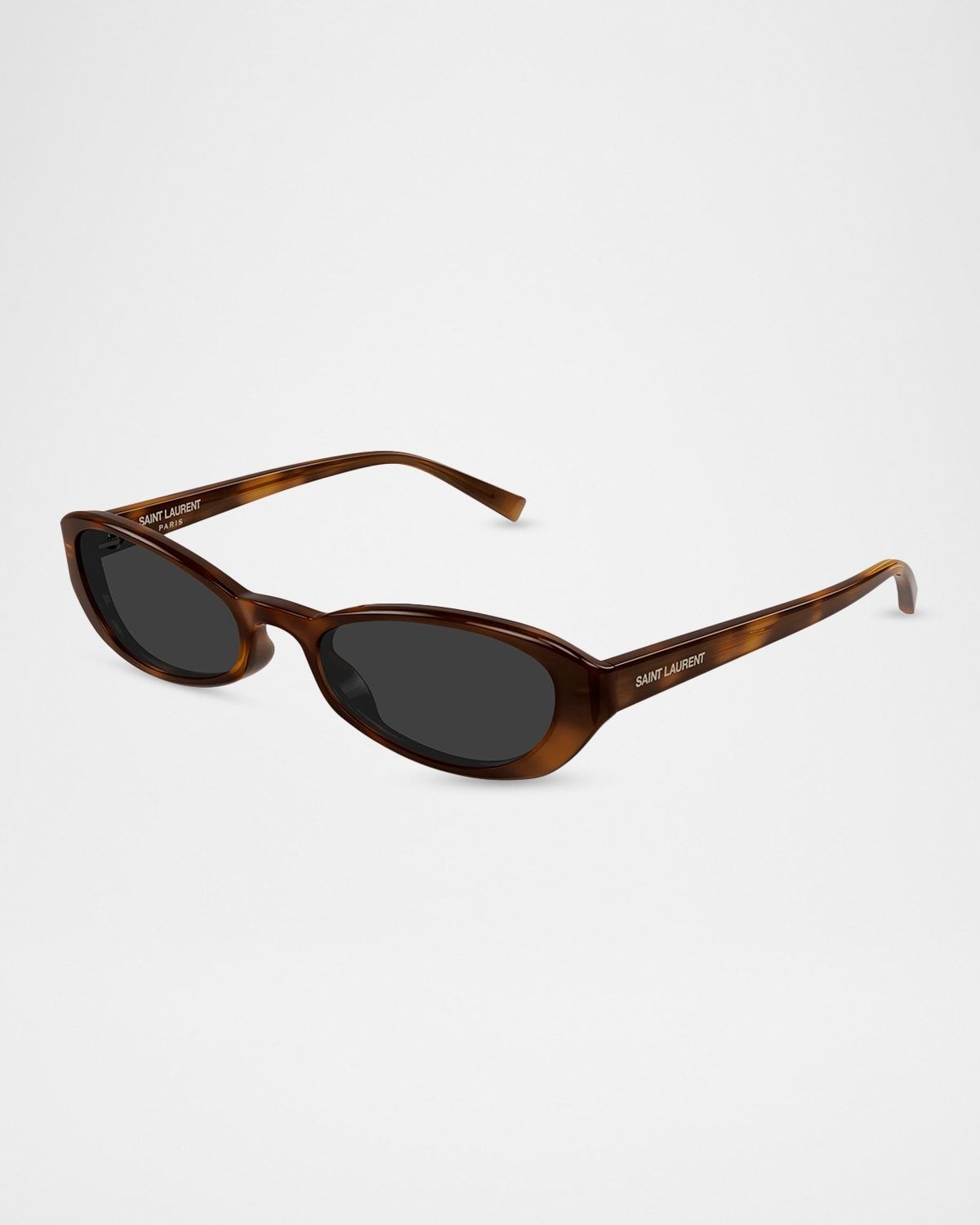 51mm Acetate Oval Sunglasses