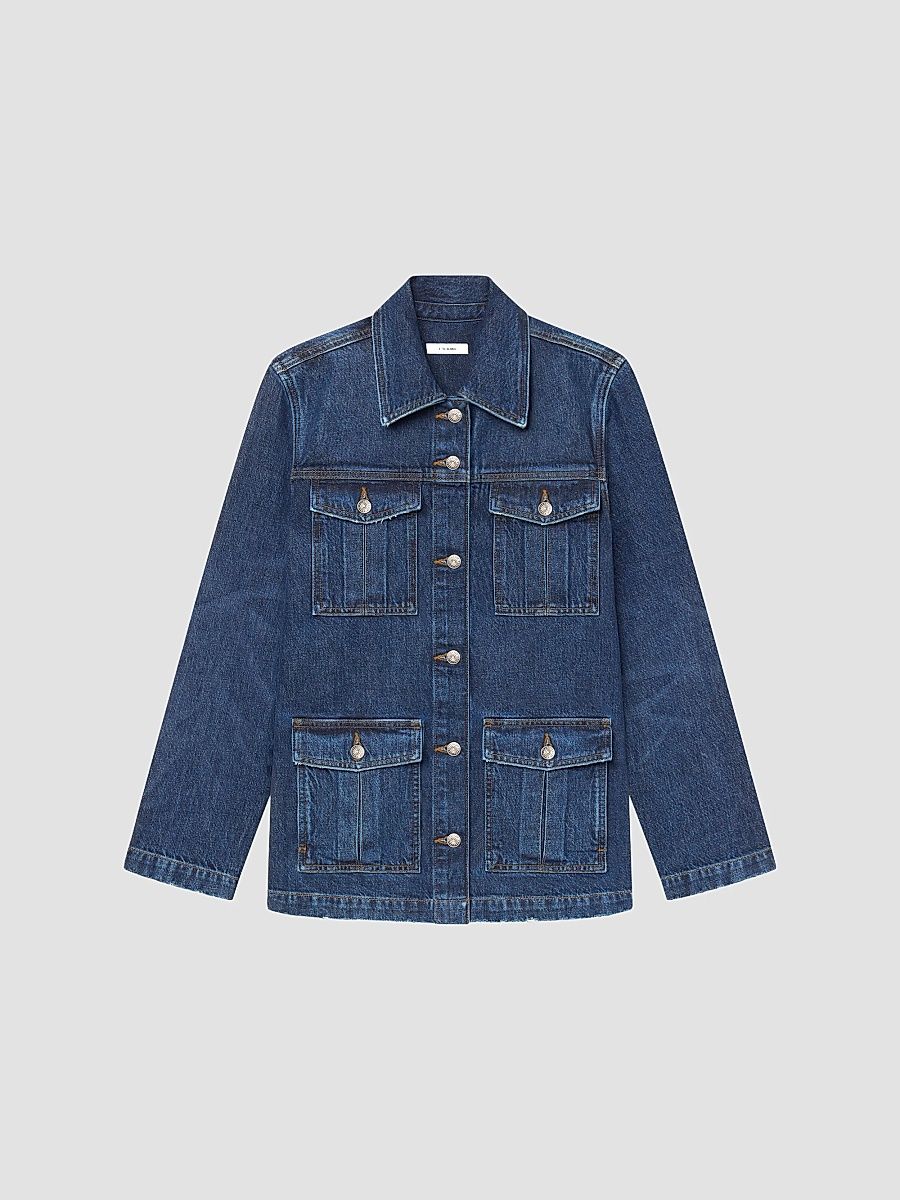 Women's Denim Utility Jacket - Joyride - Size XL