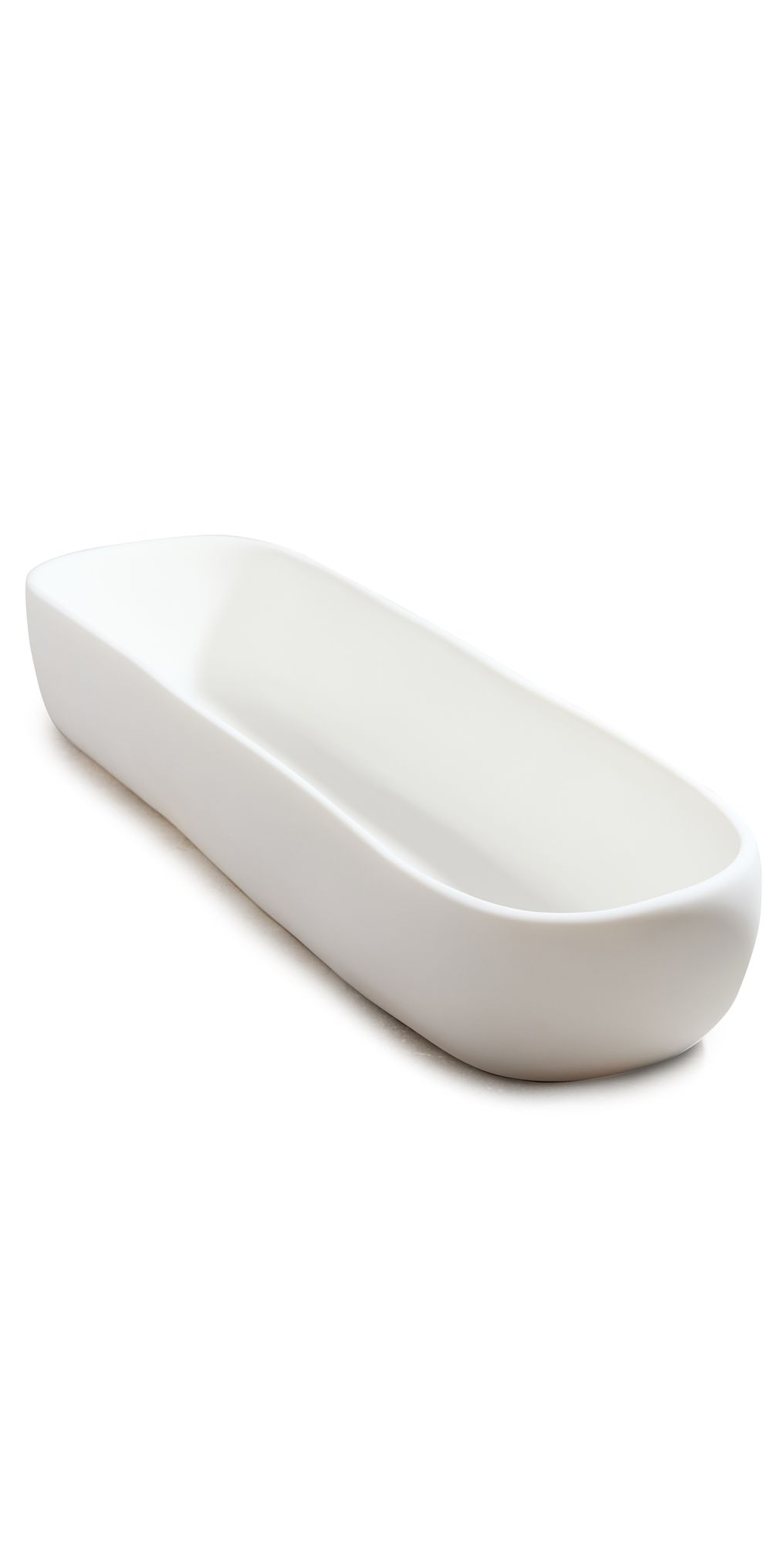 TF DESIGN Cuadrado Long Short Bowl White One Size