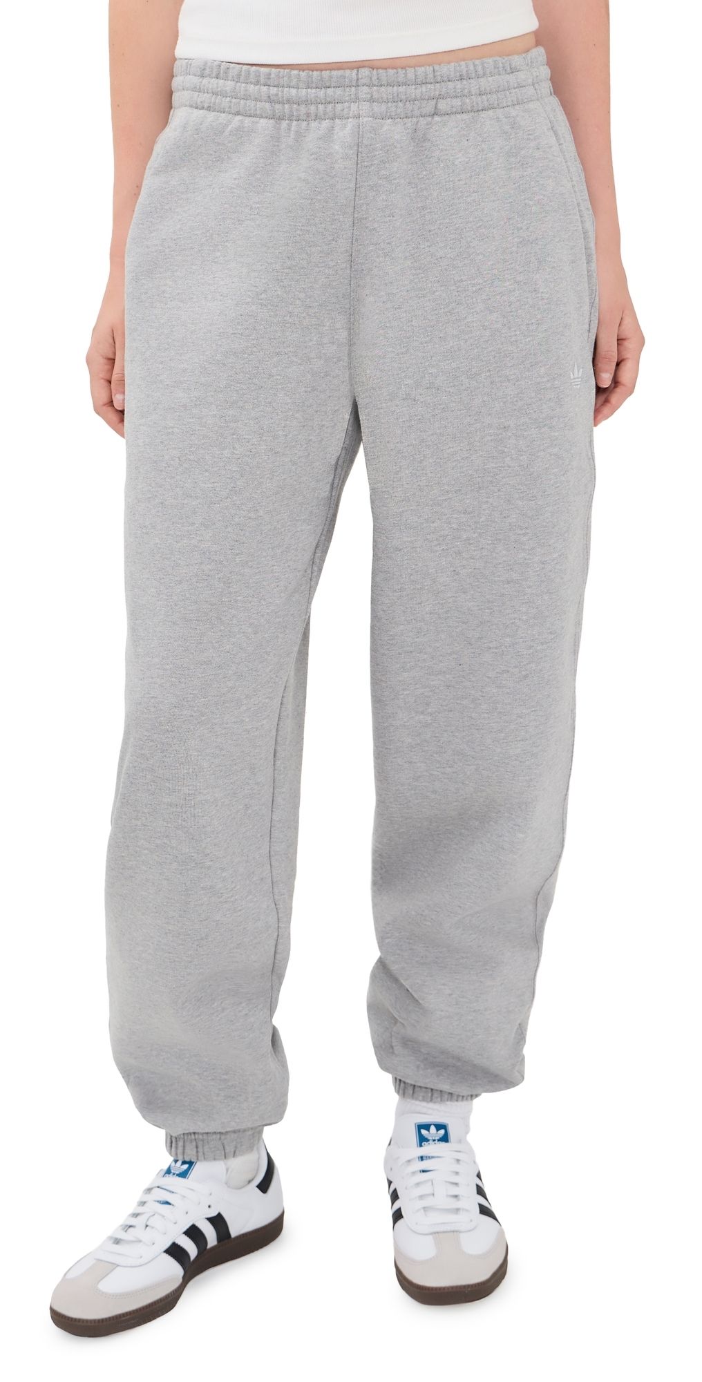 adidas Essential Fleece Joggers Medium Grey Heather XL