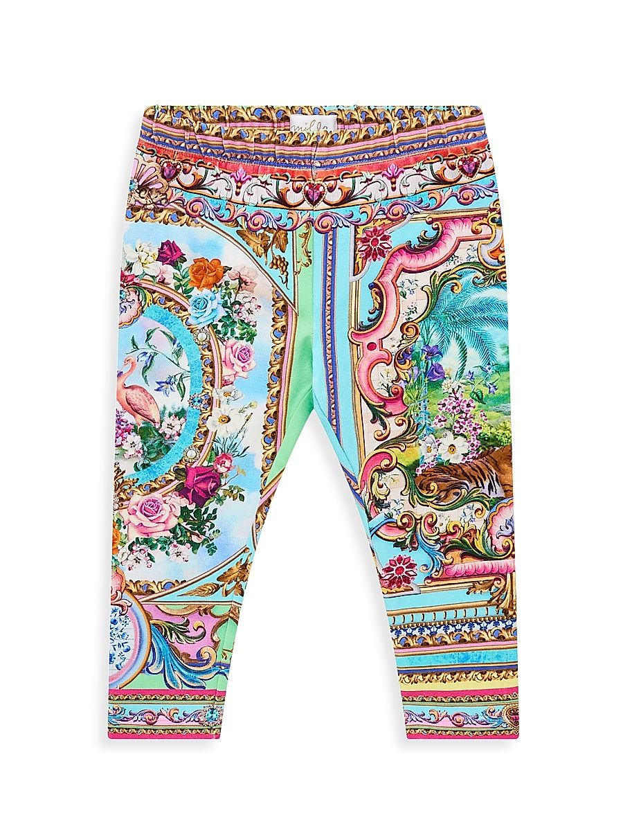 Baby Girl's Spirit Of Santa Maria Printed Leggings - Spirit Of Santa Maria - Size 3 Months