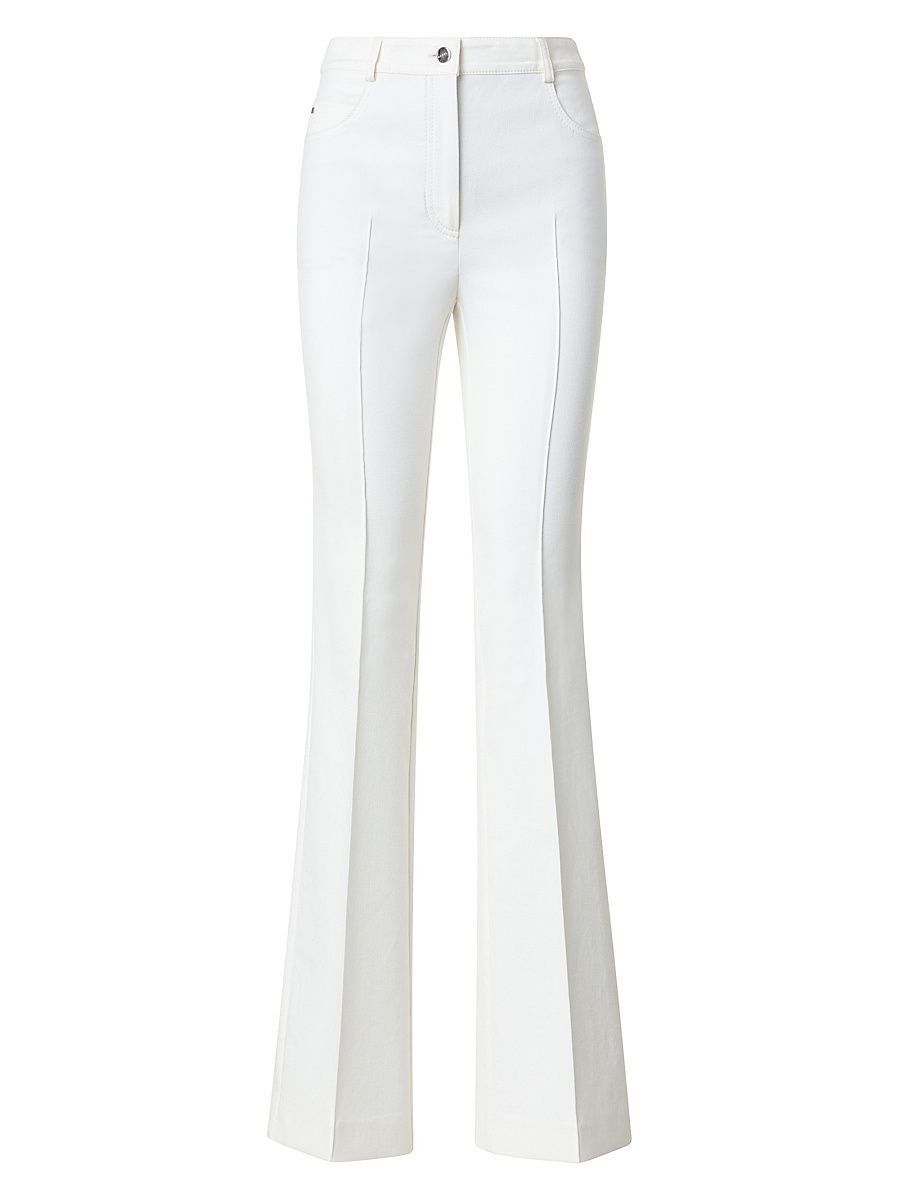 Women's Farid Seamed Bootcut Pants - Ecru - Size 16