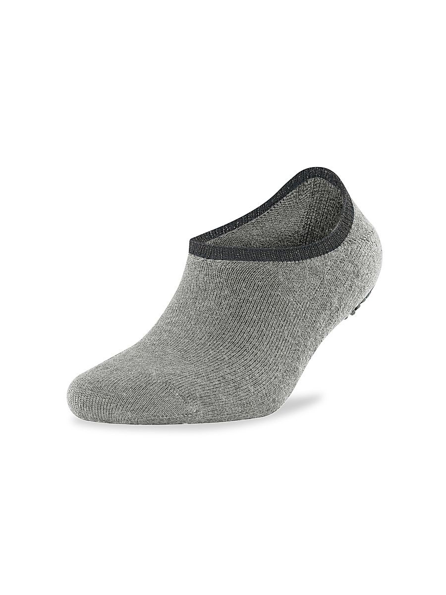 Falke Women's Cozy Ballerina Invisible Socks - Light Grey - Size 8