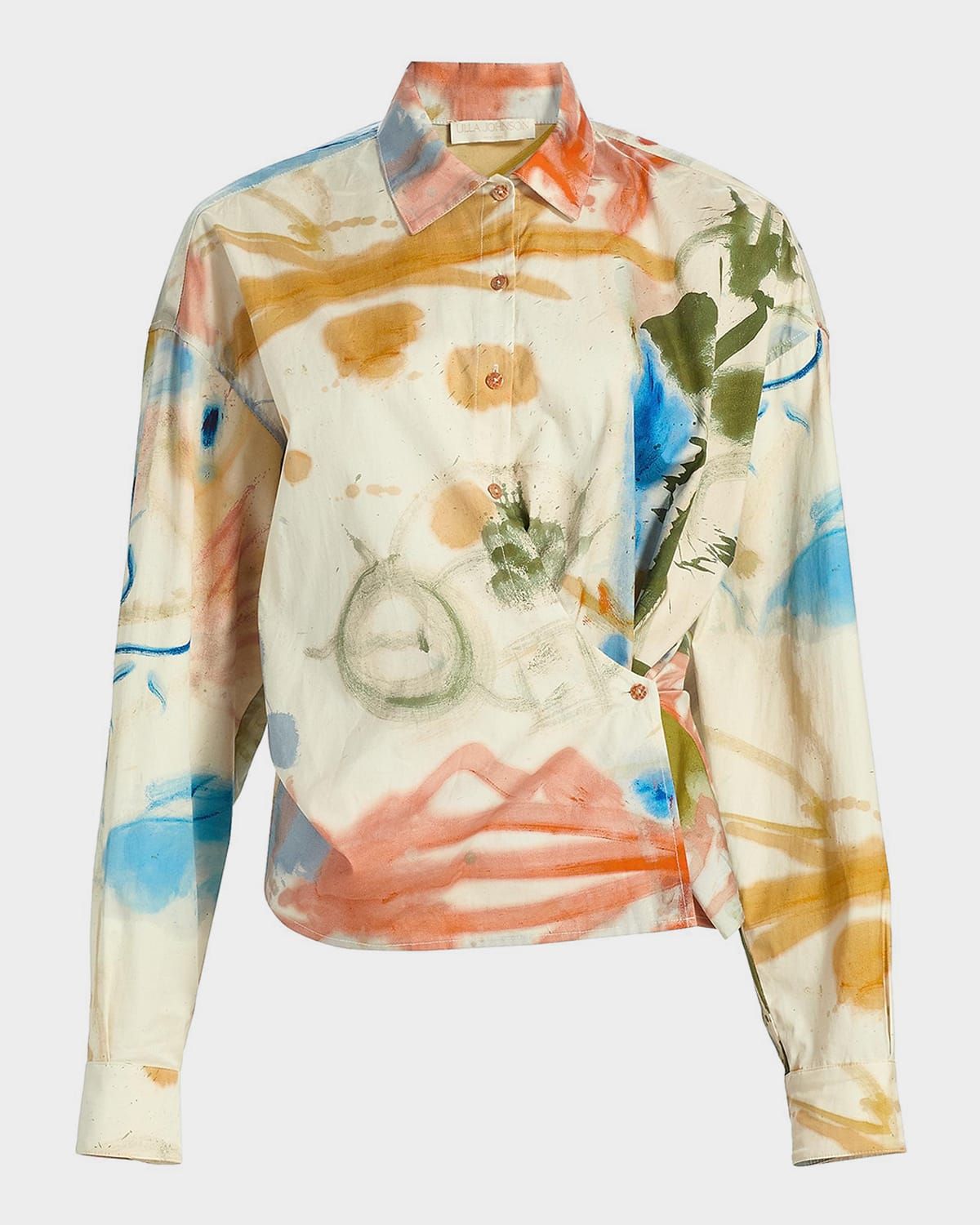 Artist Asymmetric Button-Front Shirt