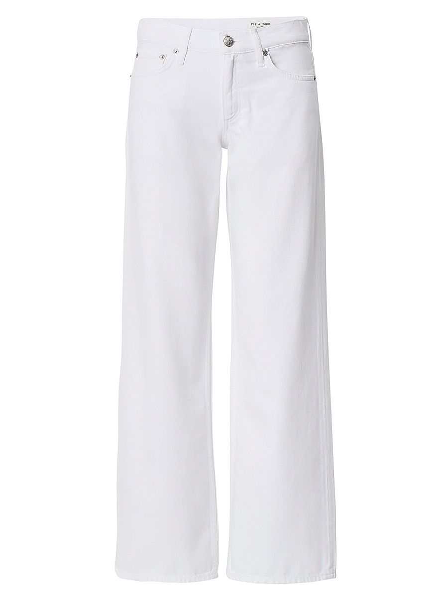 Women's Saige Straight-Leg Jeans - White - Size 23