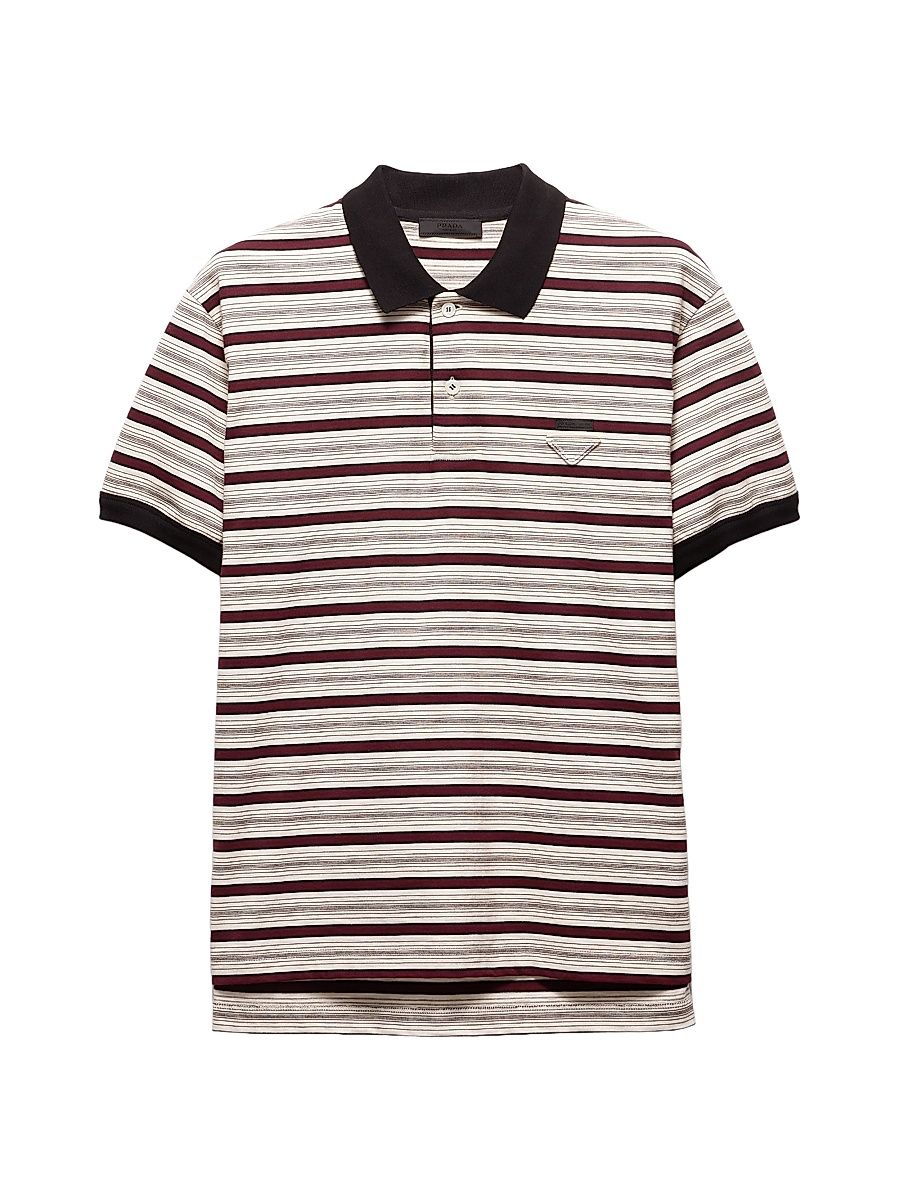 Men's Short-Sleeved Cotton Polo Shirt - Beige Khaki - Size XXXL