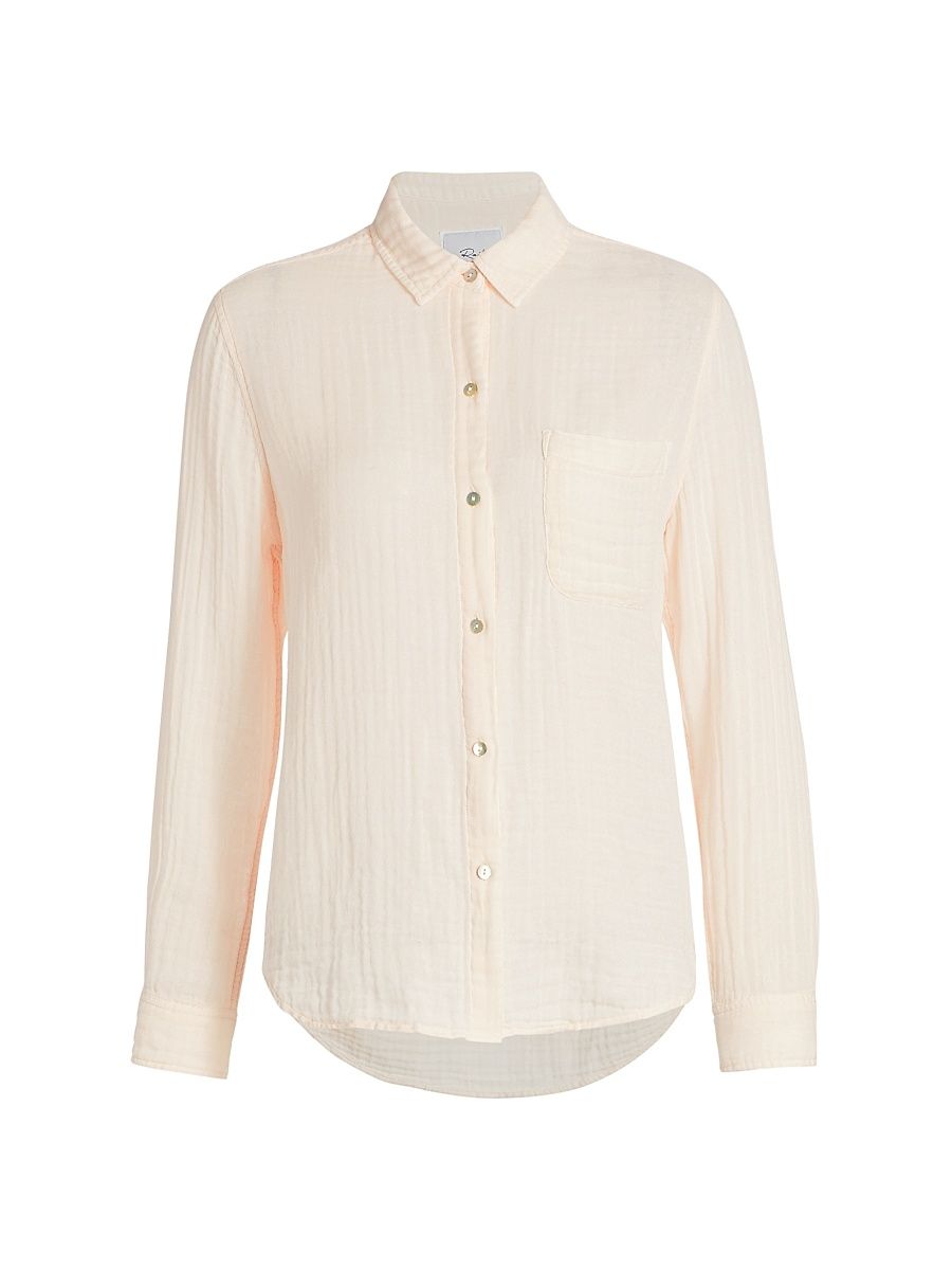 Women's Ellis Button-Down Shirt - Petal - Size Large