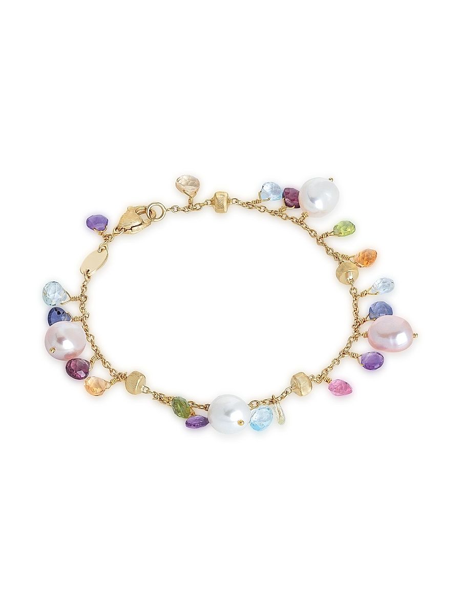 Women's Paradise 18K Yellow Gold & Mixed-Gemstone Bracelet