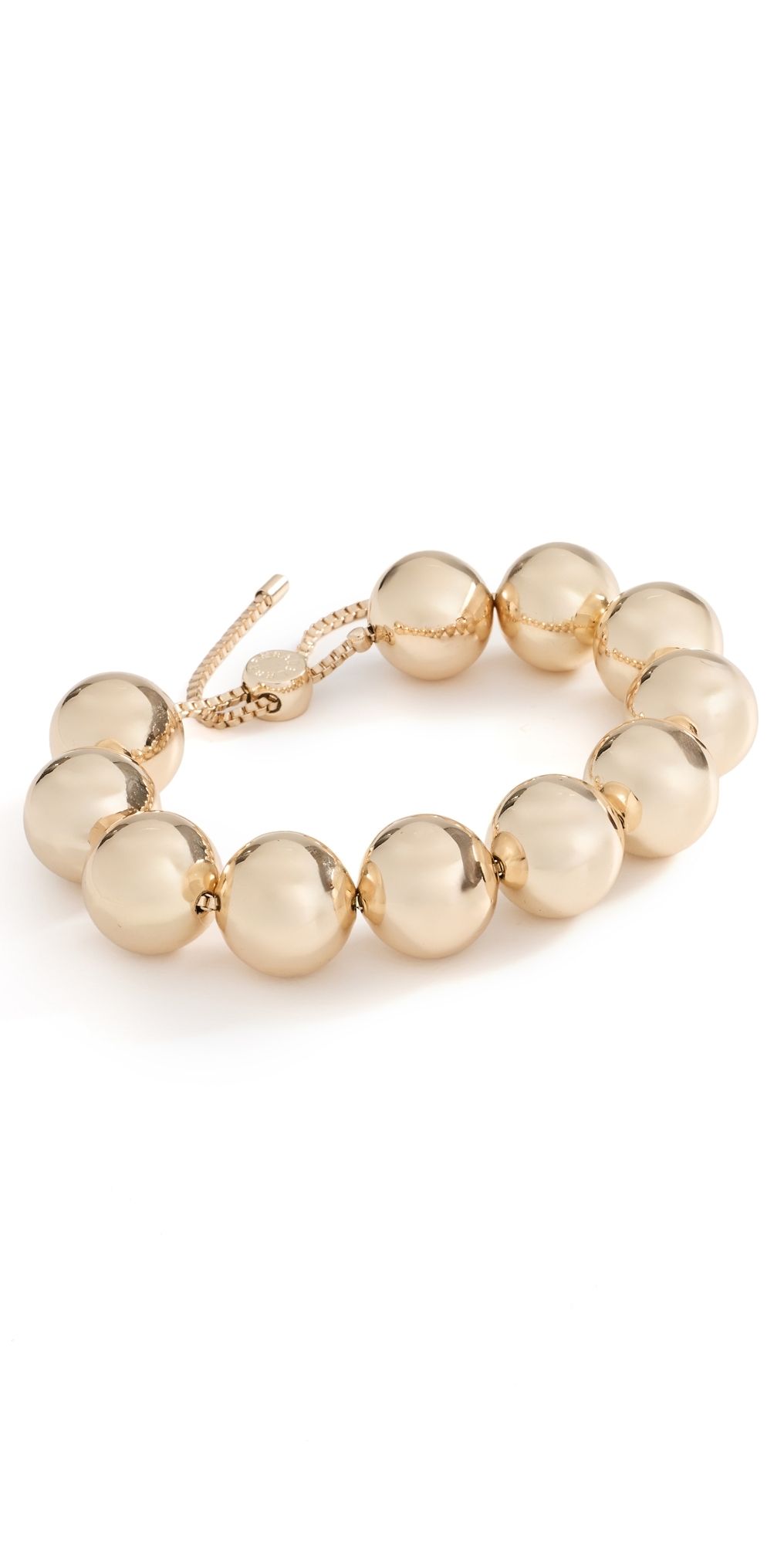 BaubleBar Jane Beaded Bracelet Gold One Size